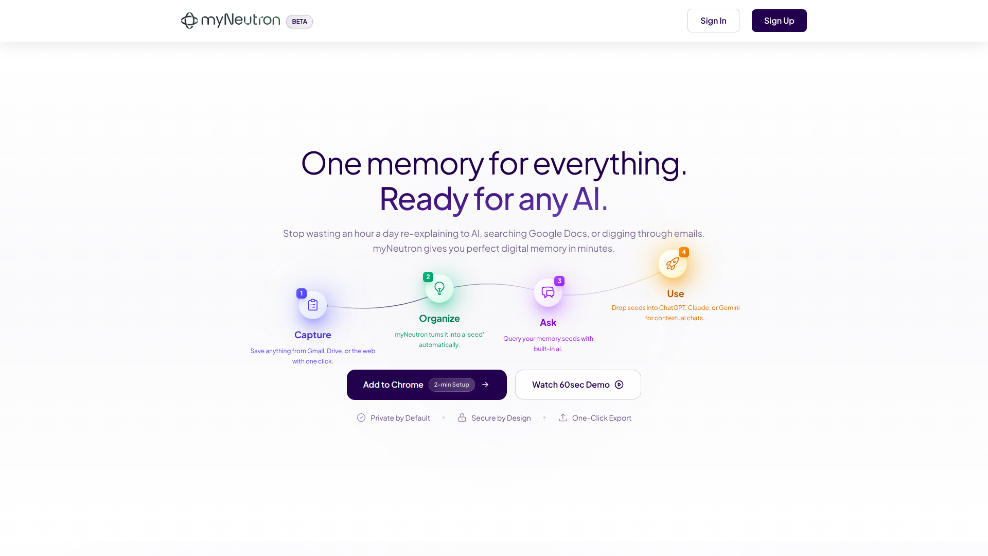 myNeutron screenshot