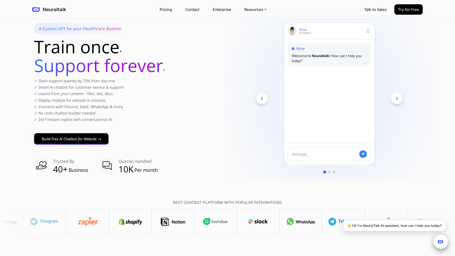 NeuralTalk AI screenshot