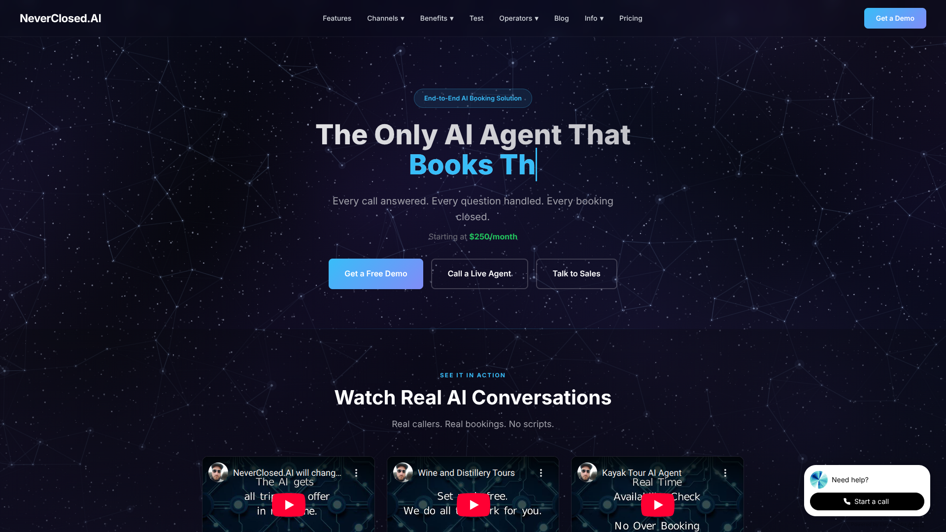 NeverClosed.AI screenshot