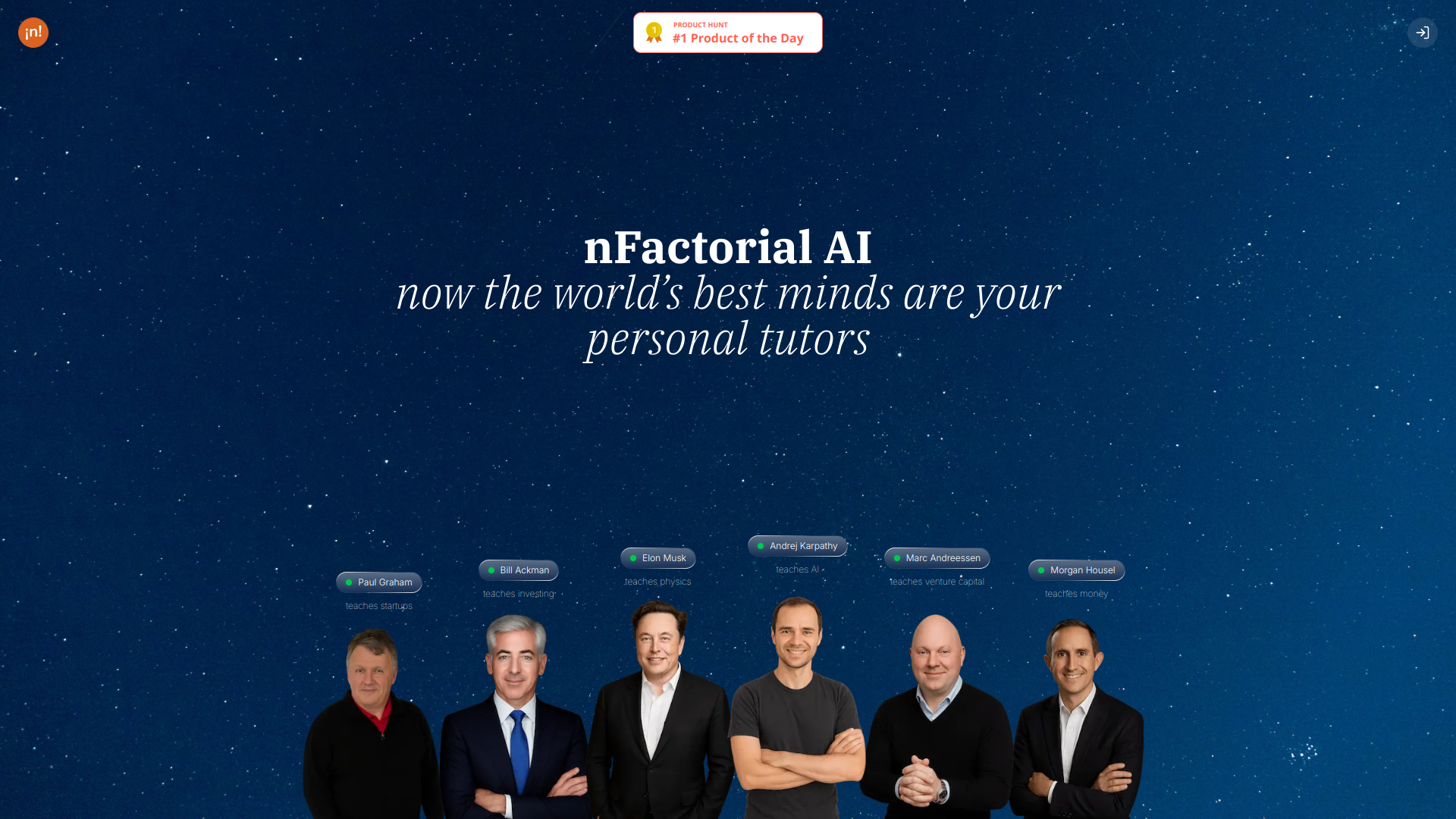 nFactorial AI logo