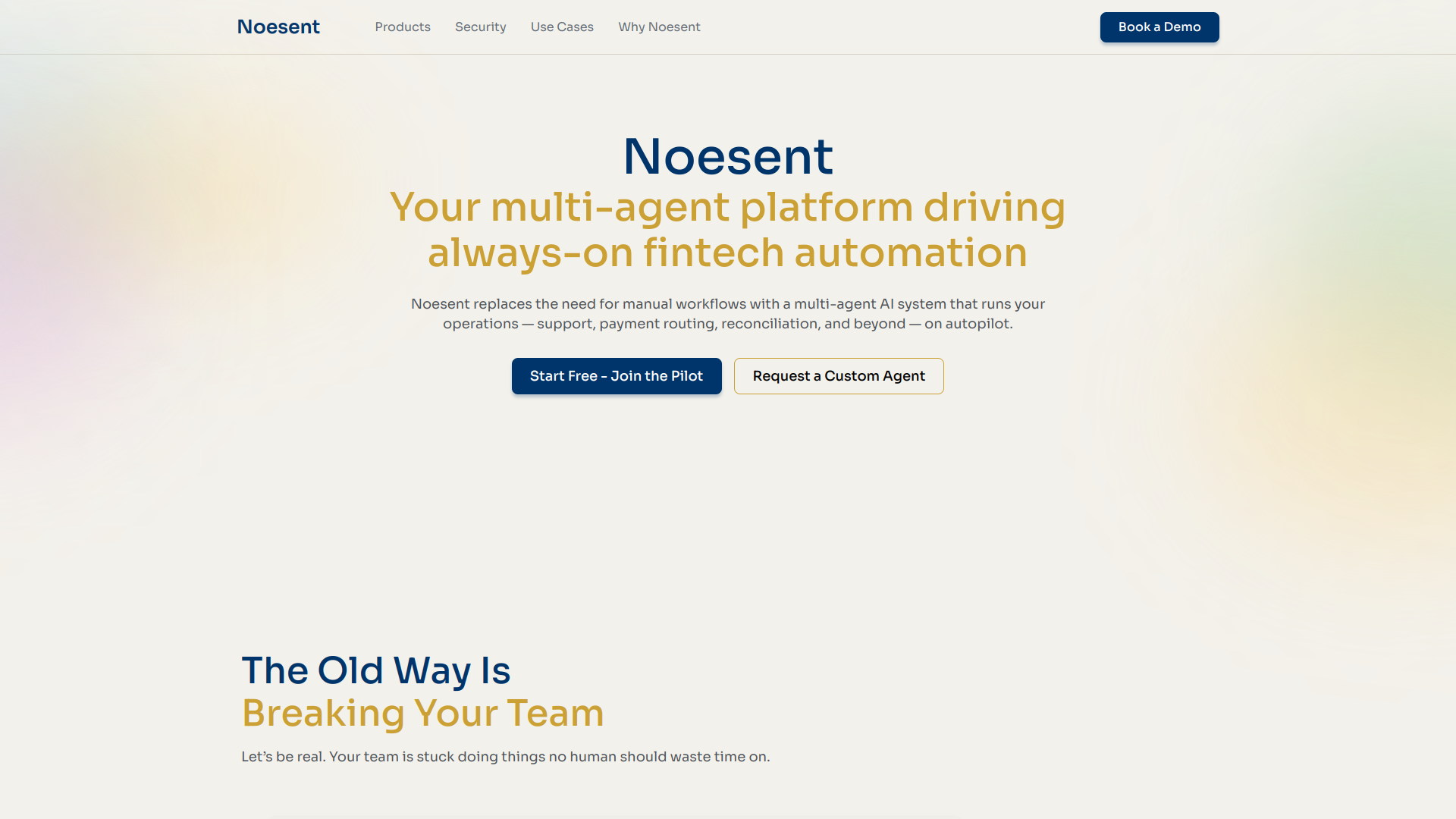 Noesent screenshot