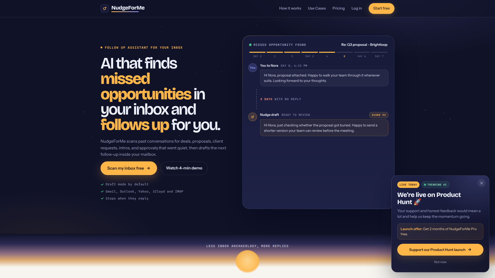 NudgeForMe screenshot