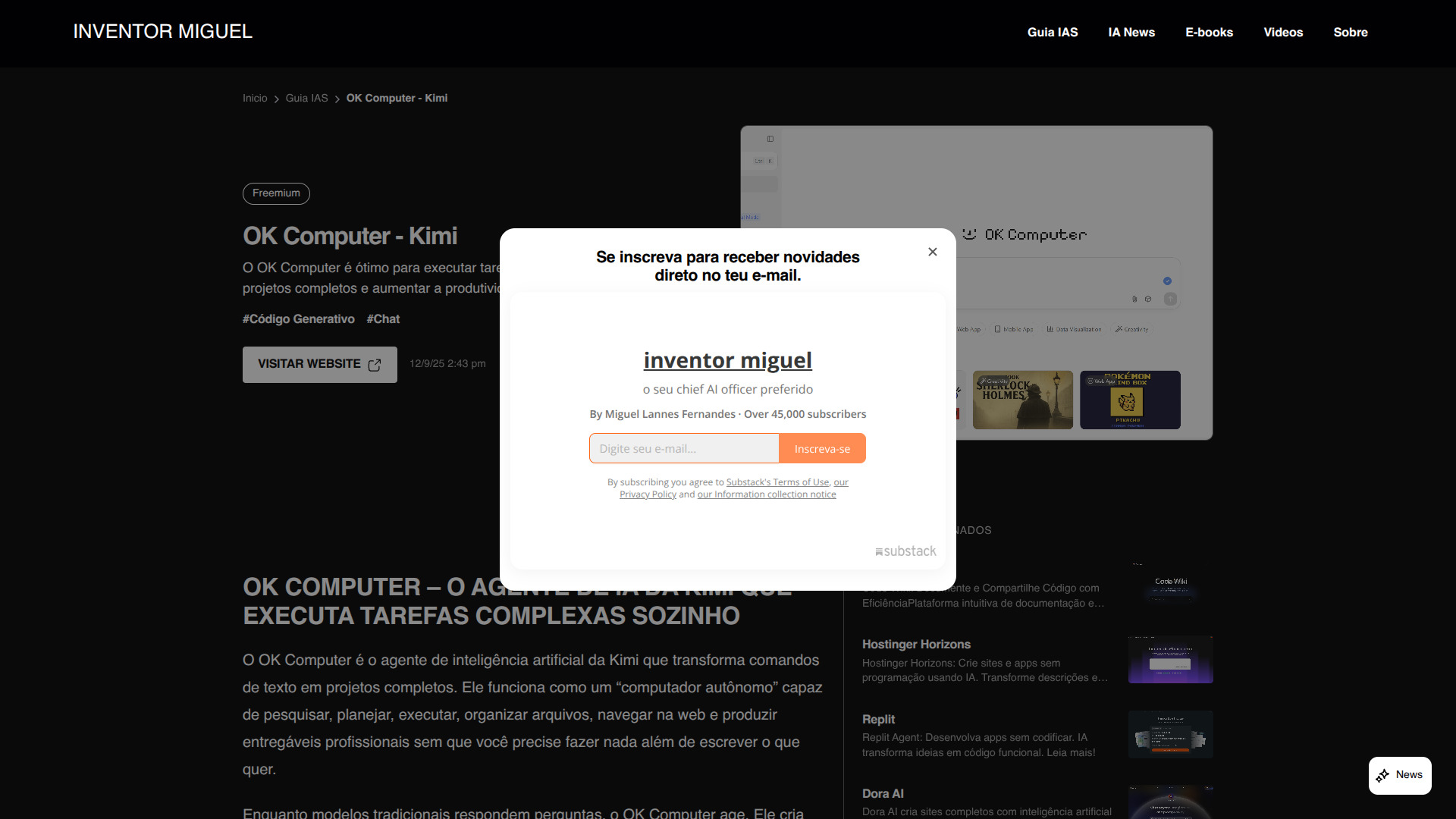 OK Computer - Kimi screenshot