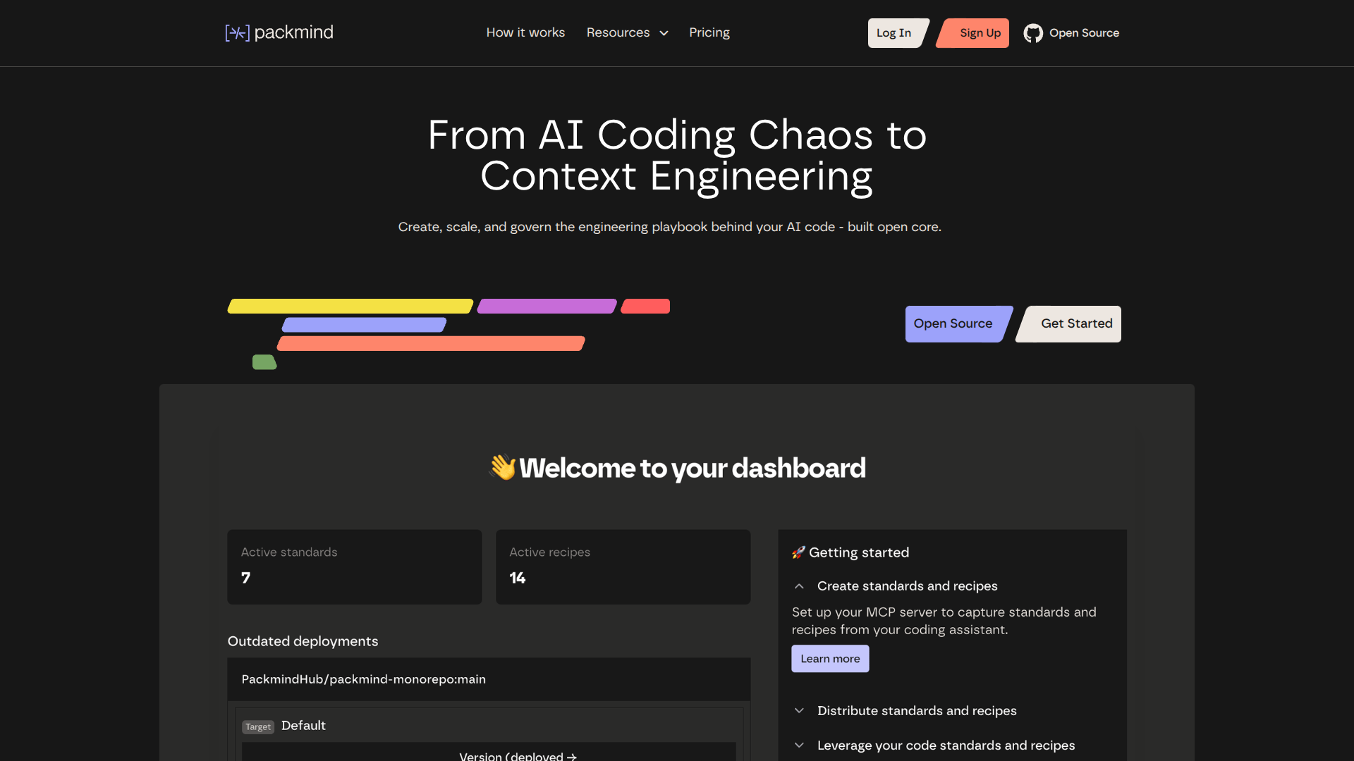 Packmind Open Source screenshot