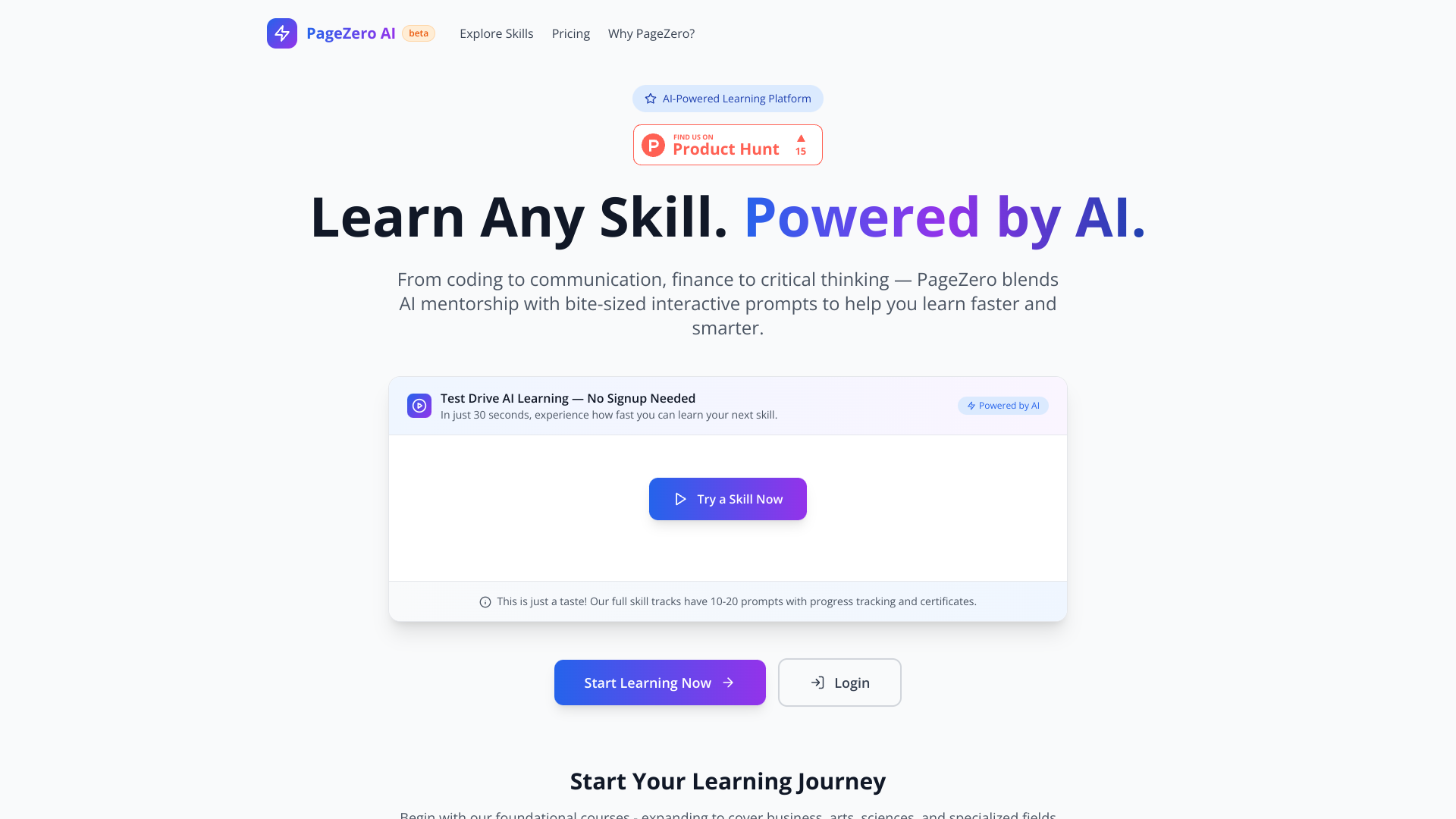 PageZero AI screenshot
