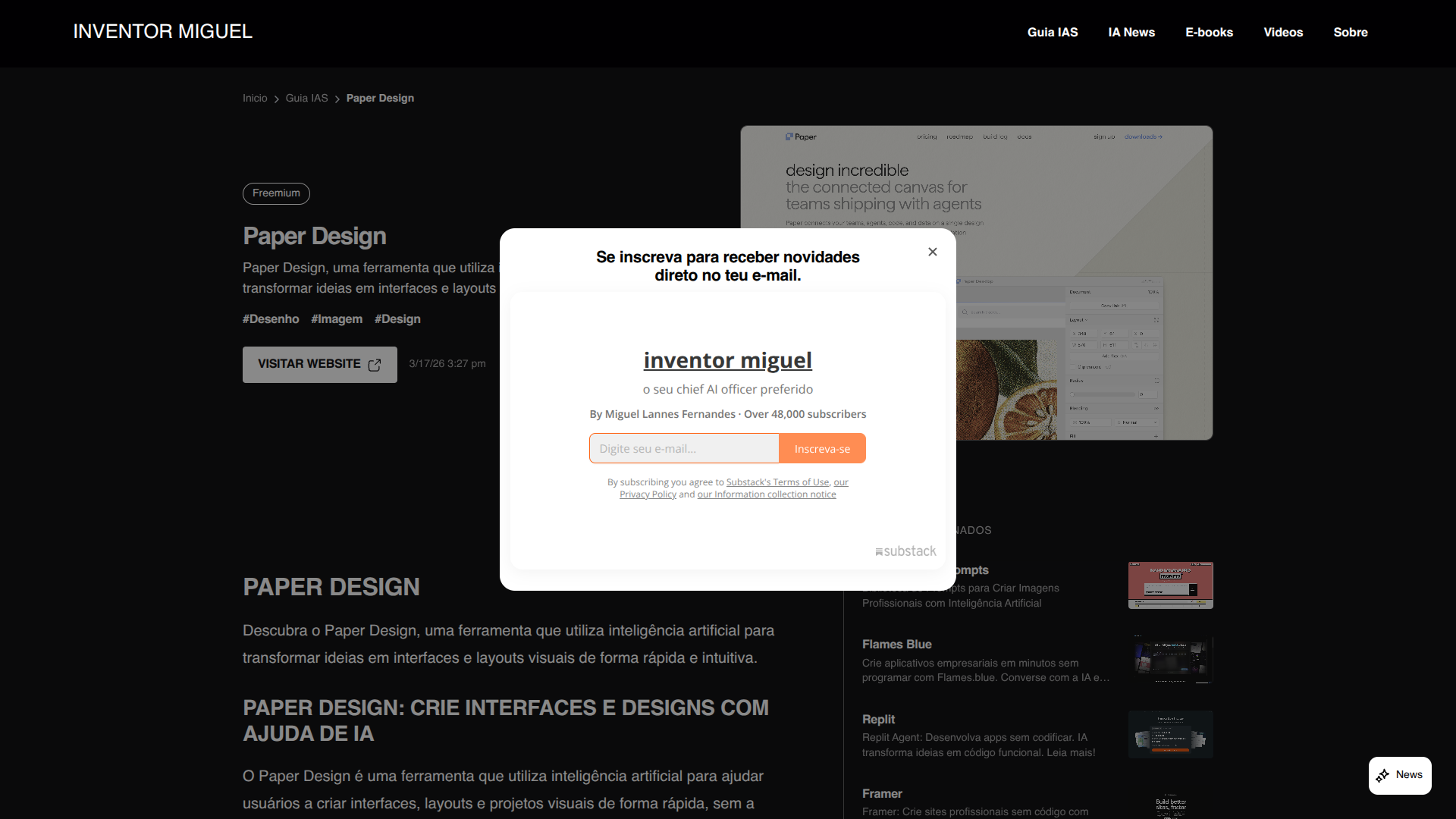 Paper Design screenshot