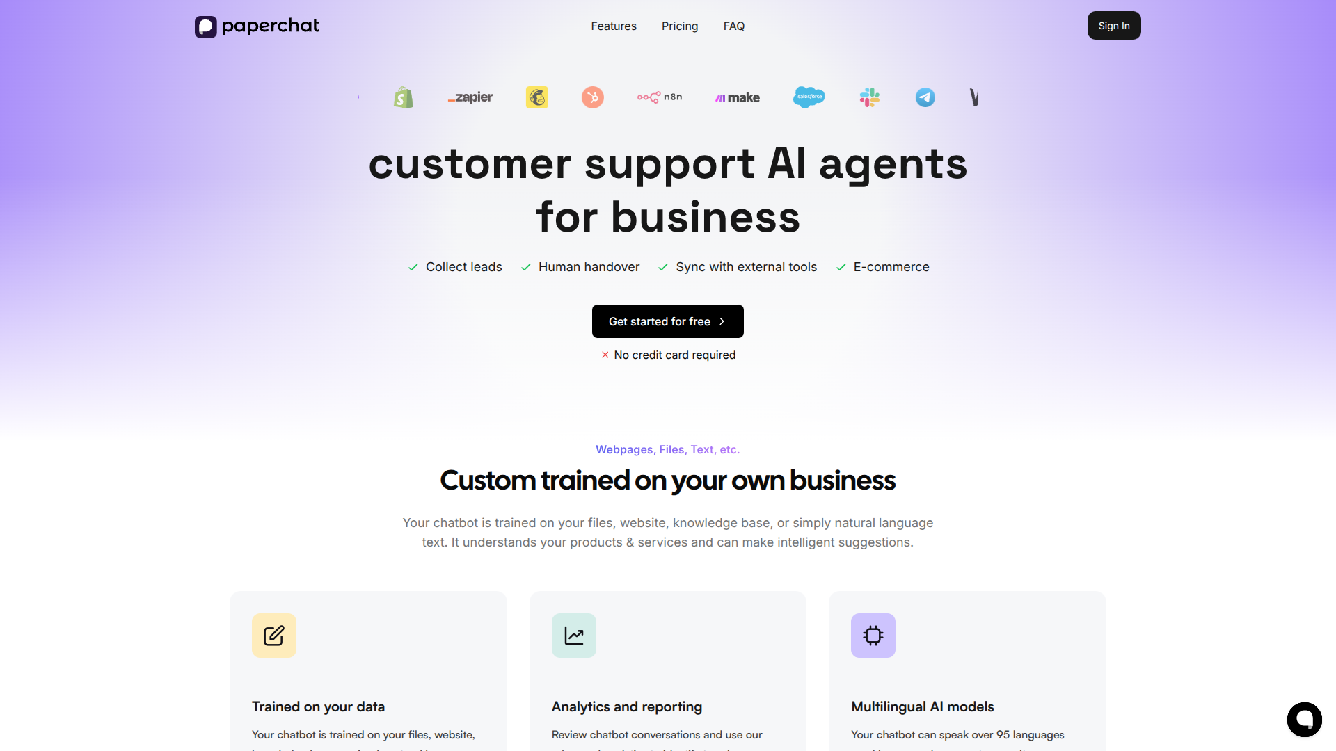 PaperChat screenshot