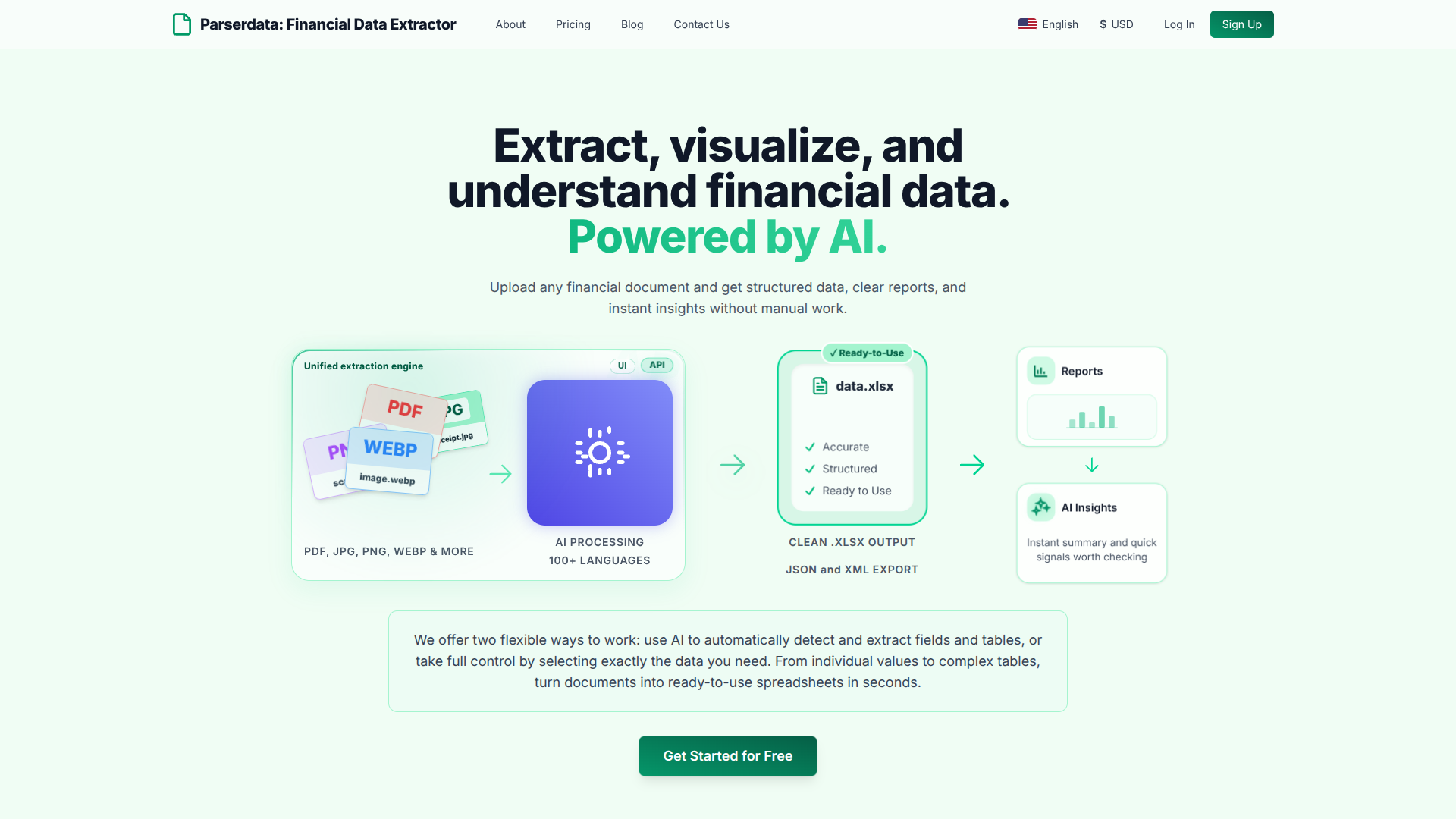 Parserdata screenshot