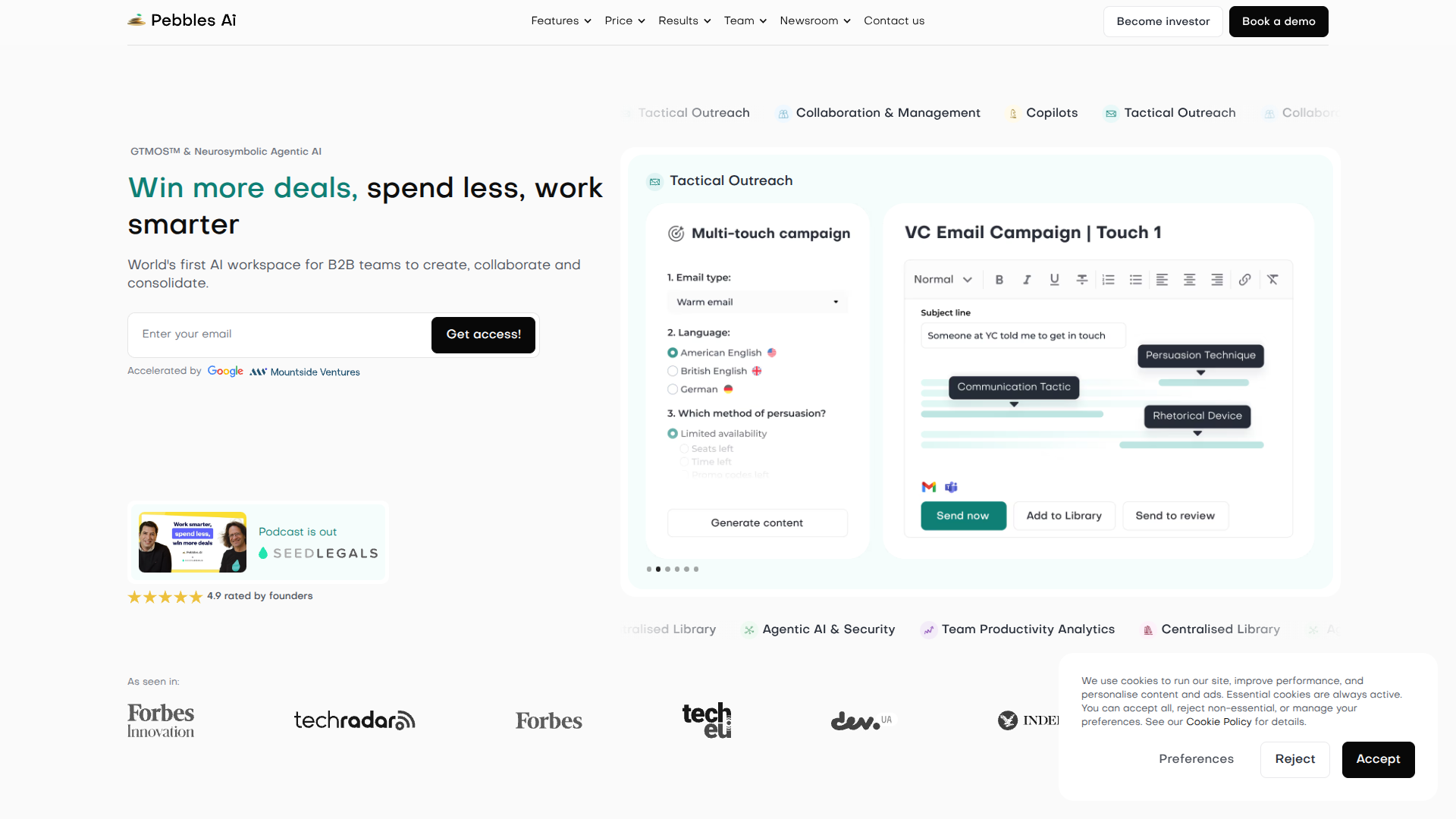 Pebbles Ai screenshot