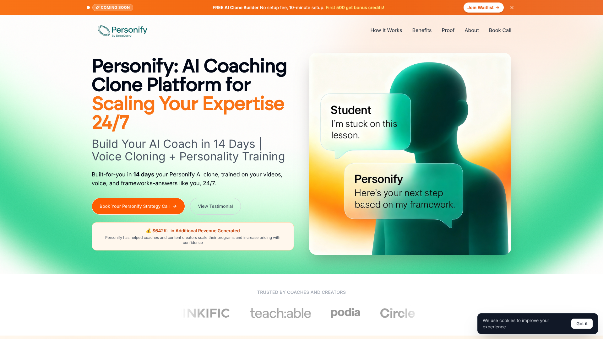 Personify screenshot