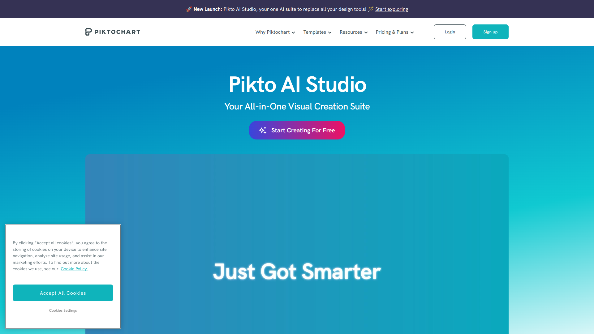 Pikto AI Studio logo