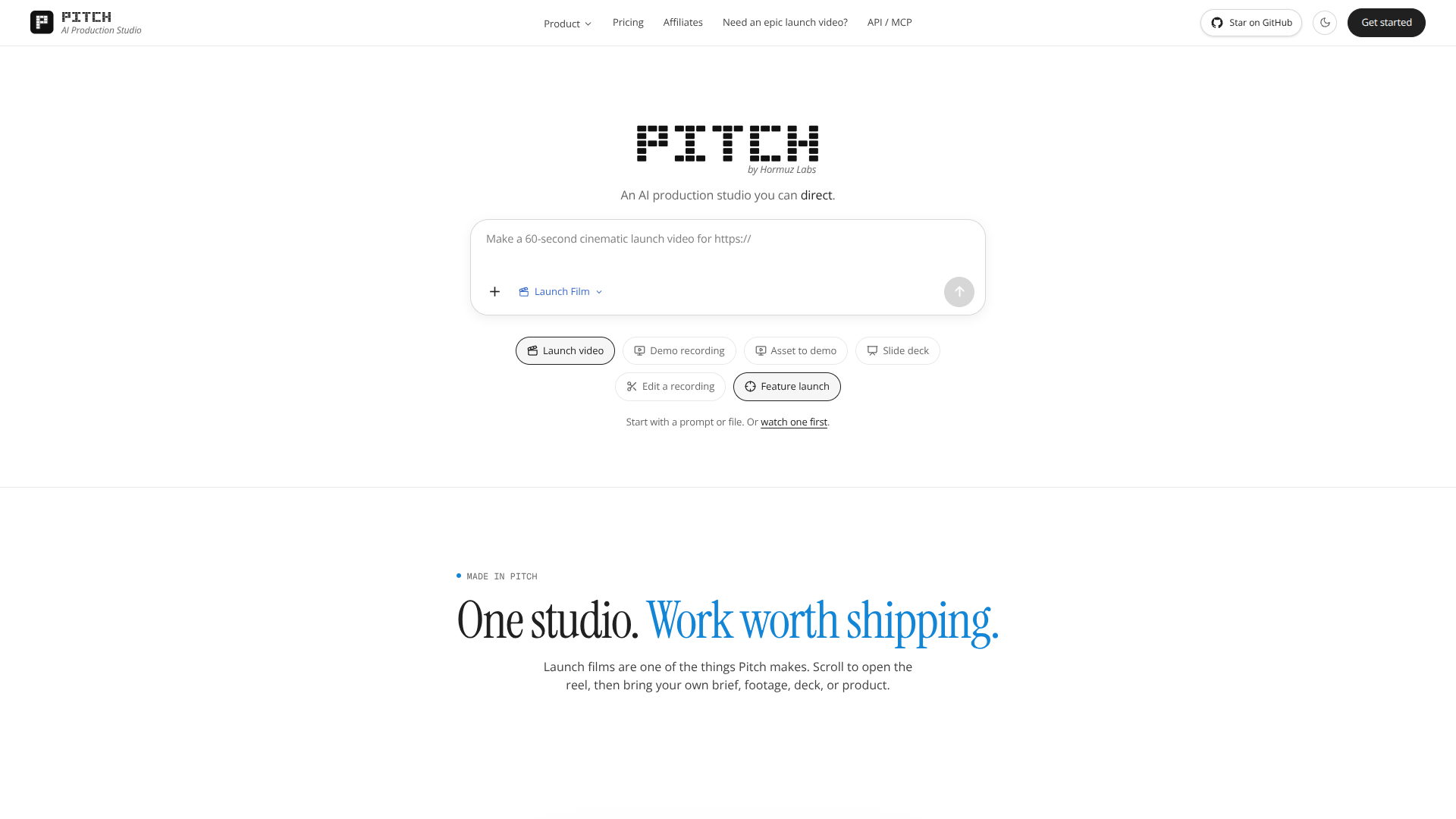 Pitch logo