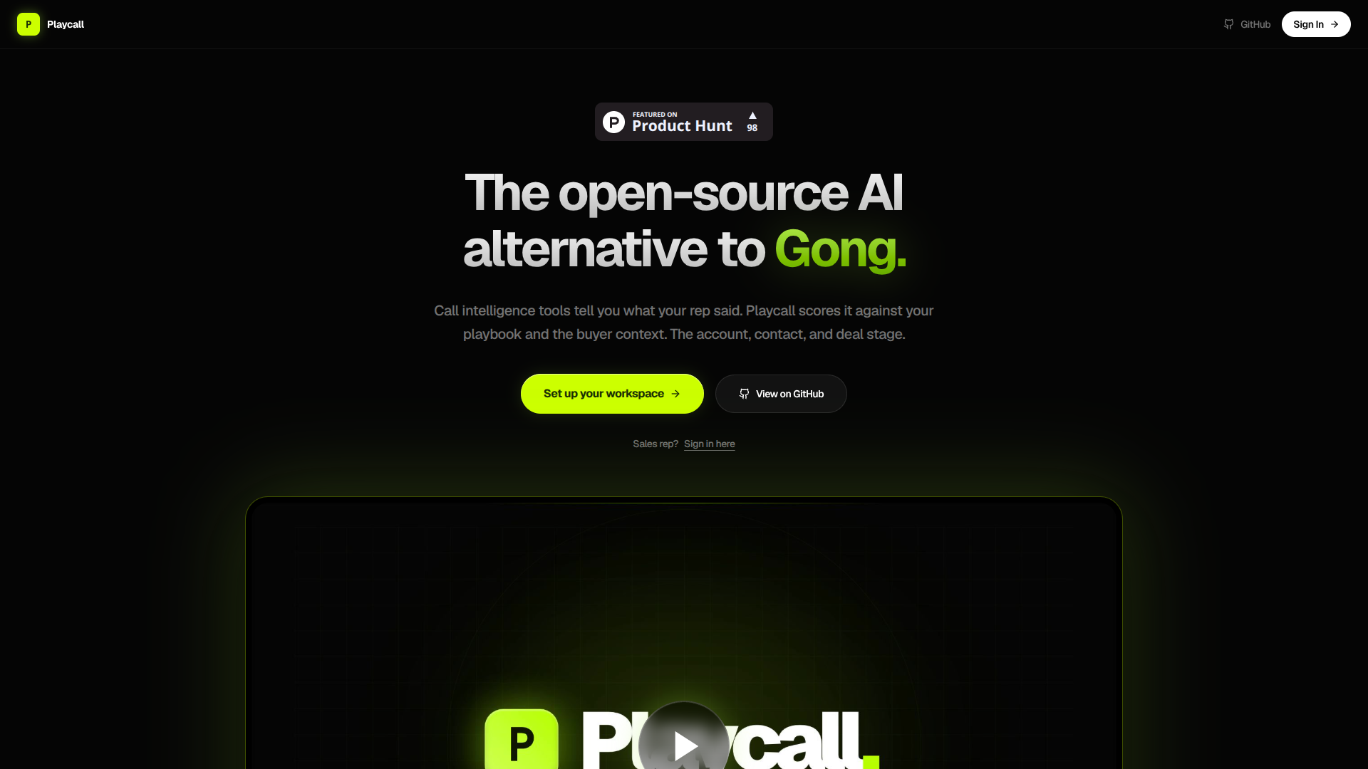 Playcall logo