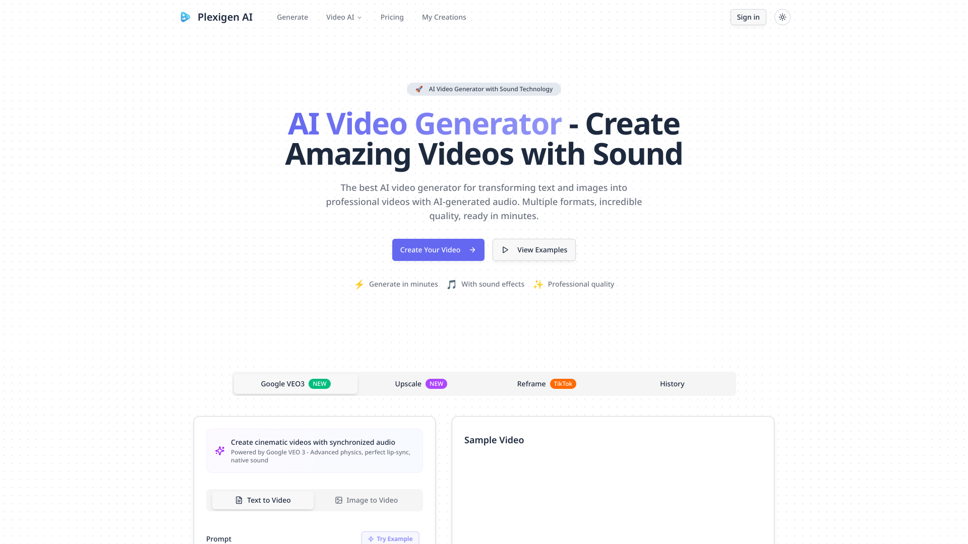 PlexiGen AI screenshot