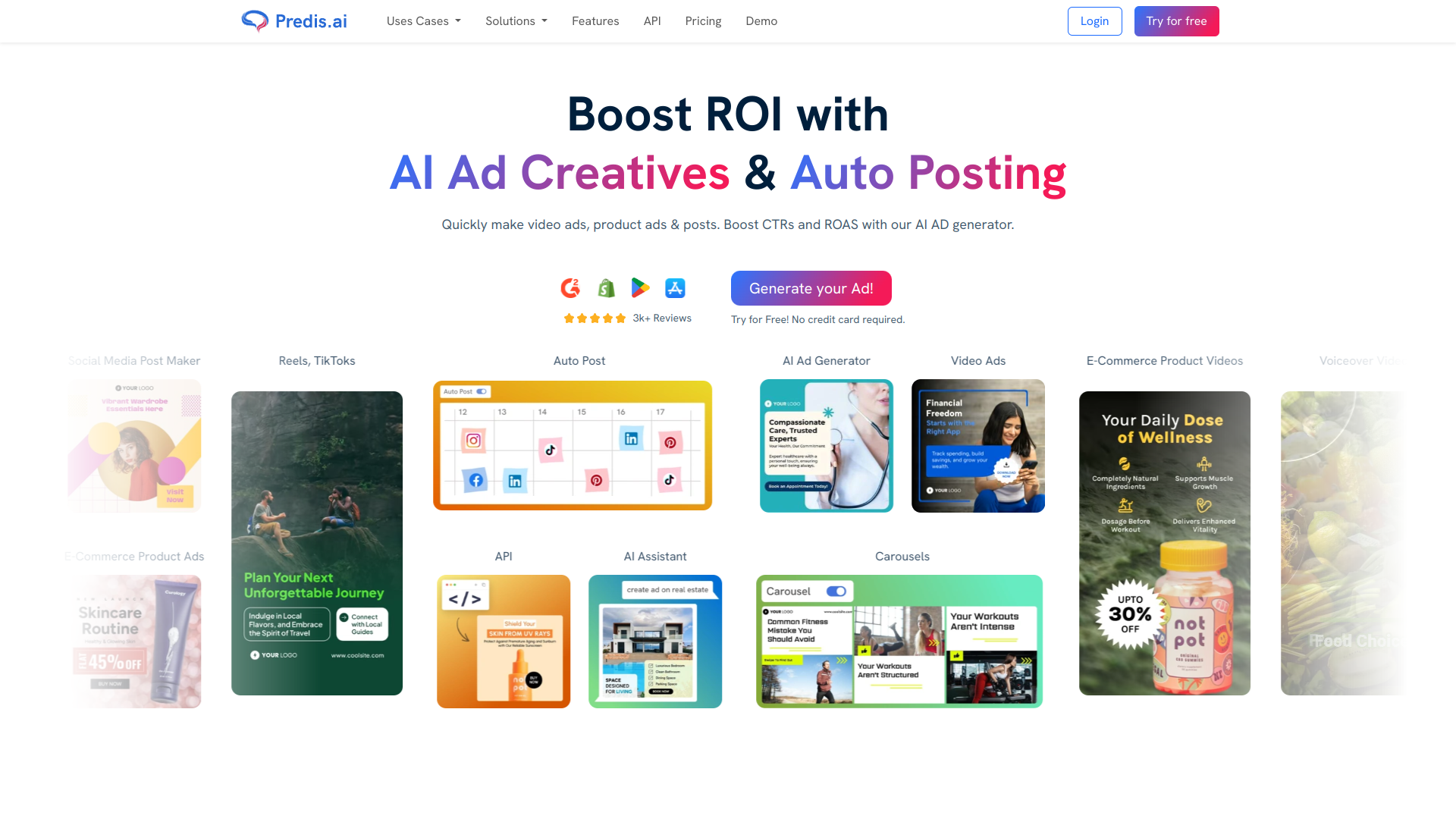 Predis.ai screenshot