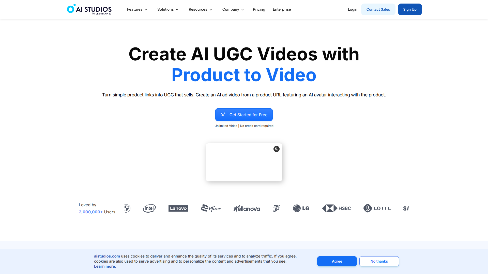 Product to Video screenshot