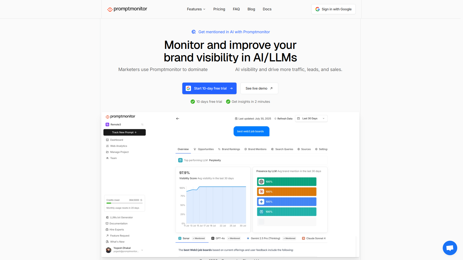 Promptmonitor