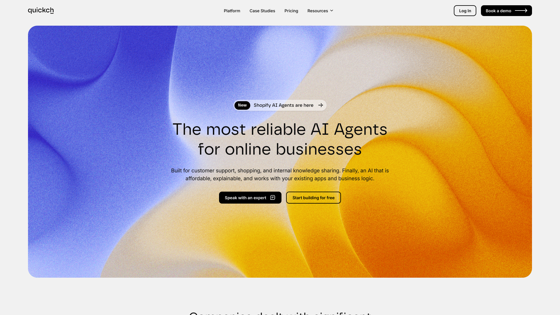 Quickchat AI screenshot