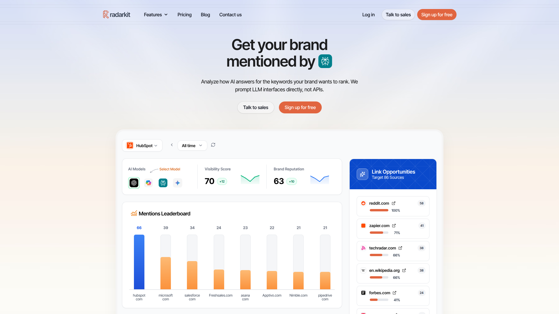 RadarKit AI screenshot