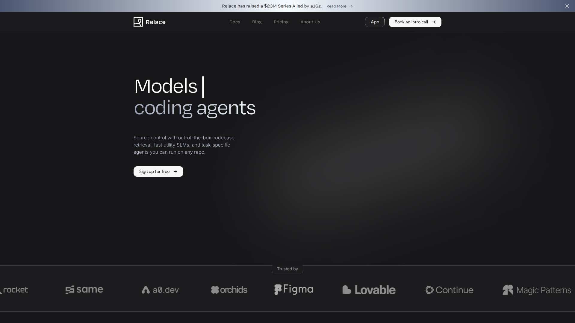 Relace Repos screenshot