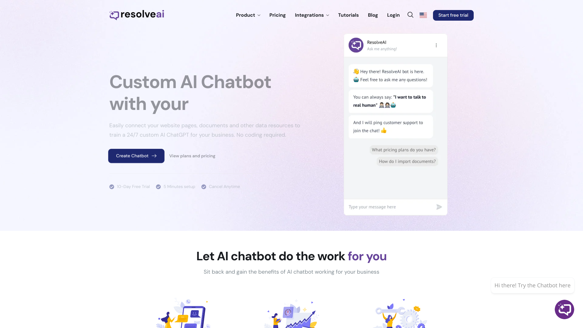ResolveAI screenshot