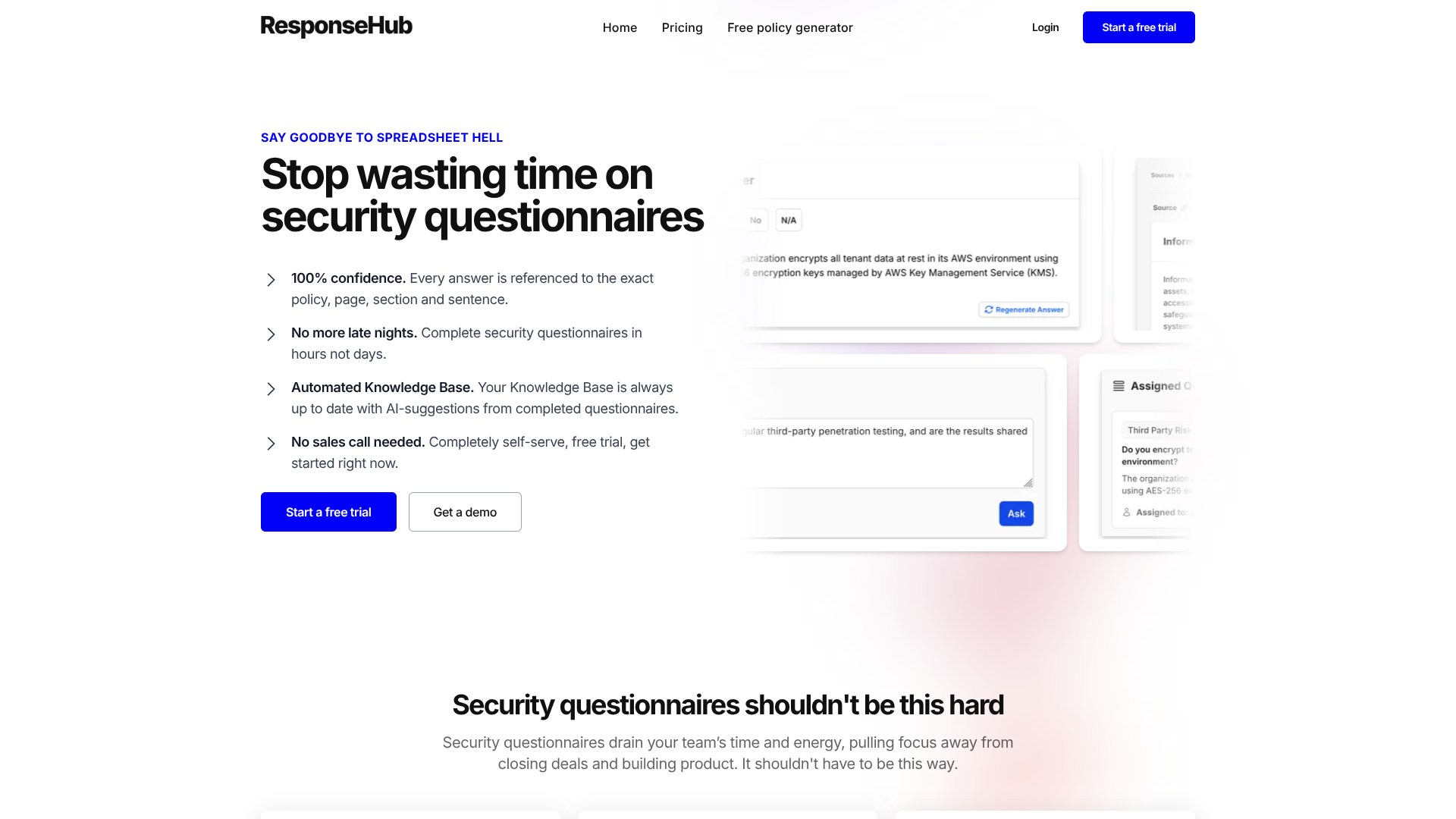 ResponseHub screenshot