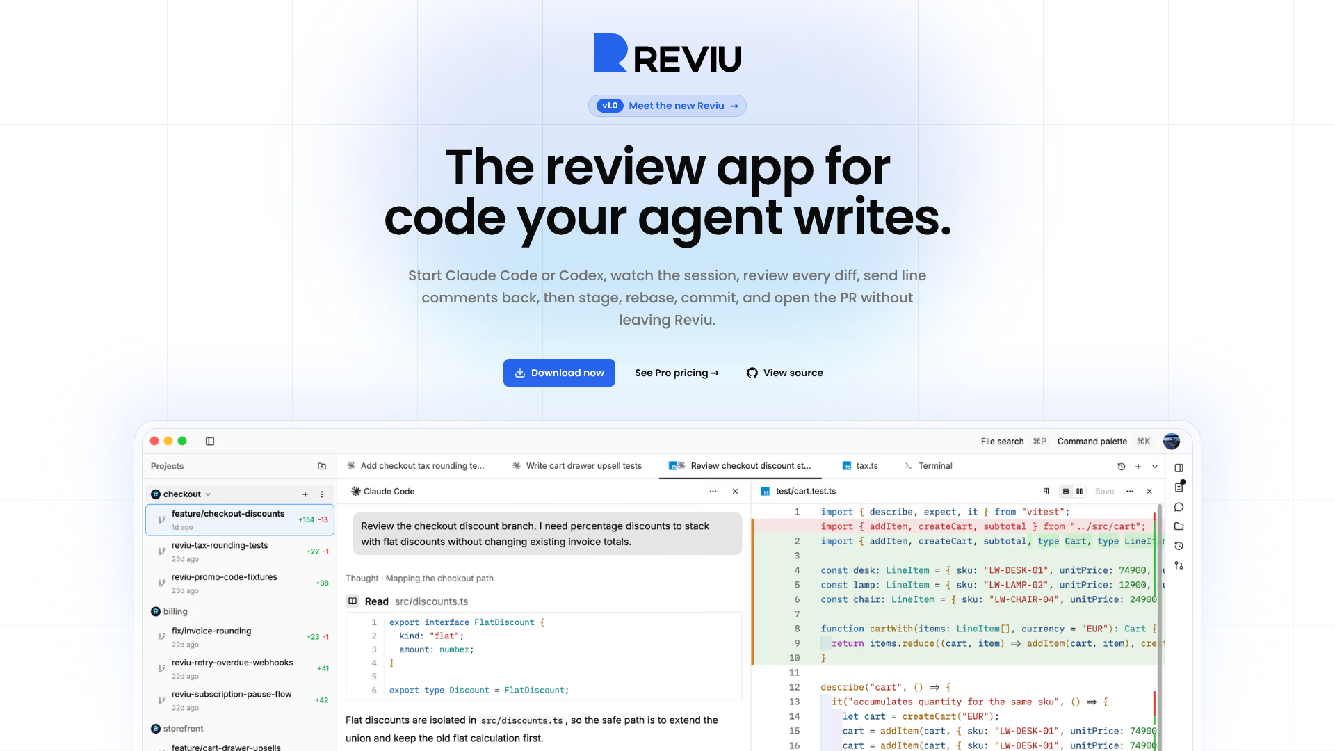 Reviu logo