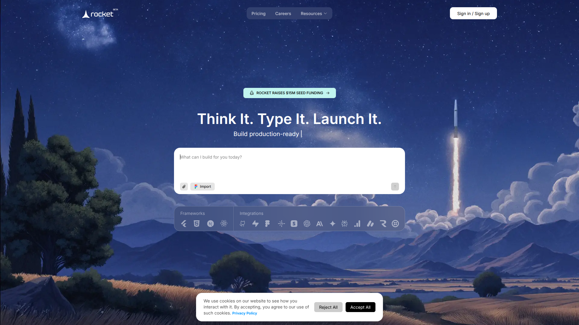 Rocket New screenshot