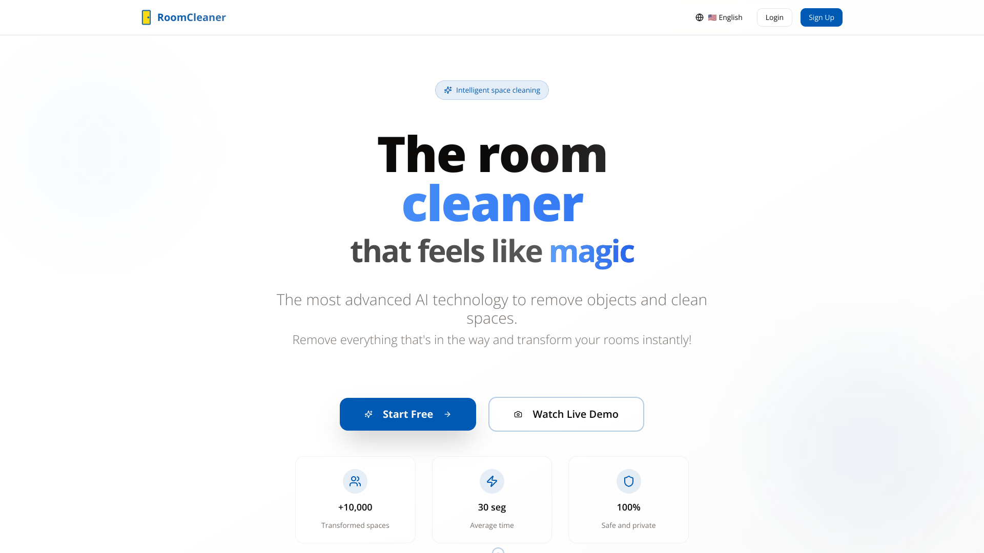 RoomCleaner.io logo