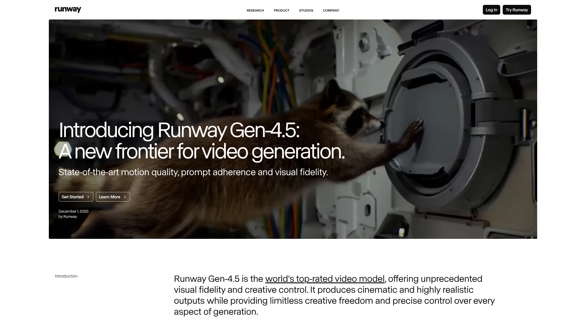 Runway Gen-4.5