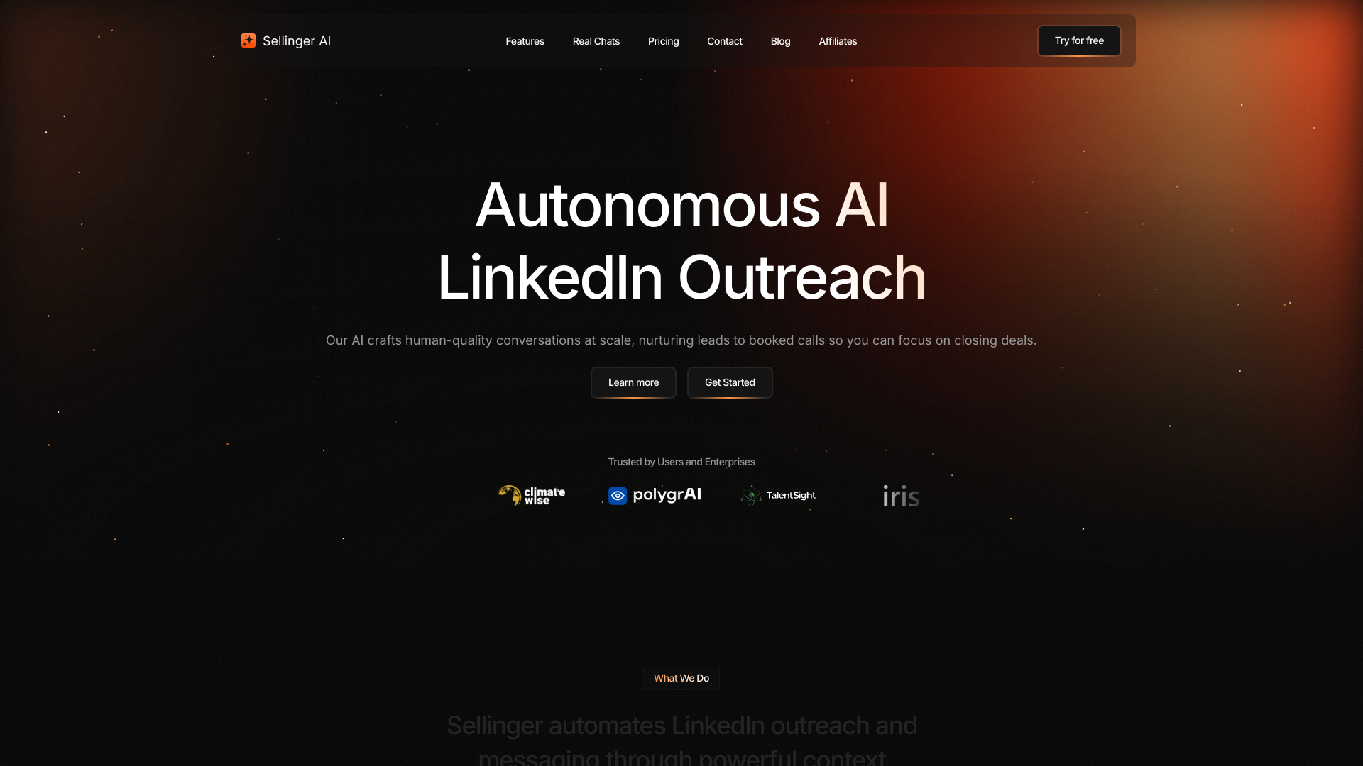 Sellinger AI screenshot