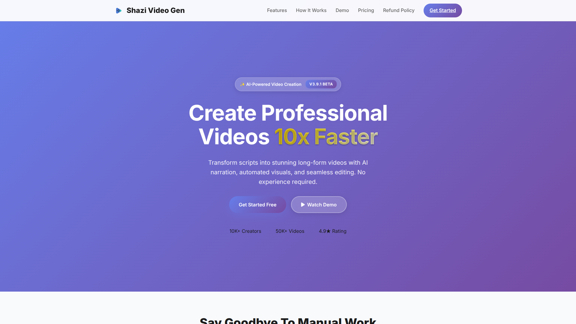 Shazi VideoGen Ai logo