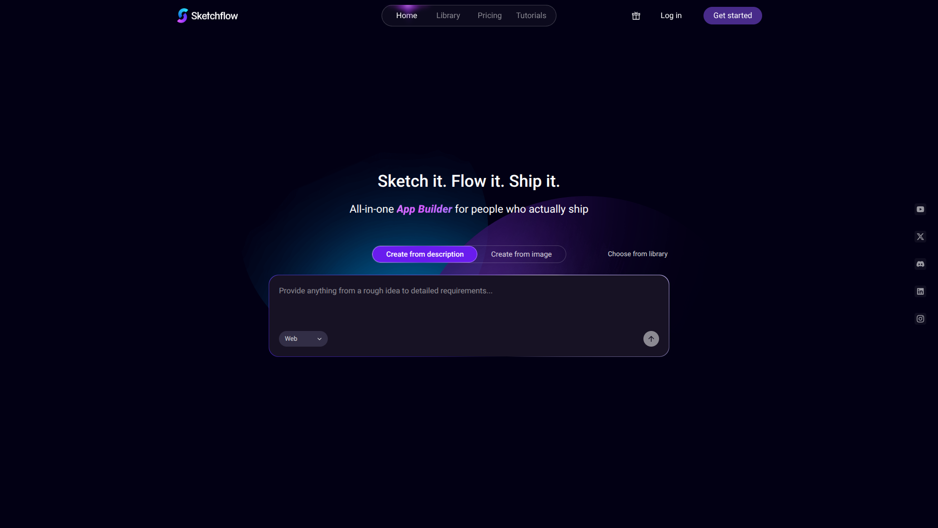 Sketchflow screenshot