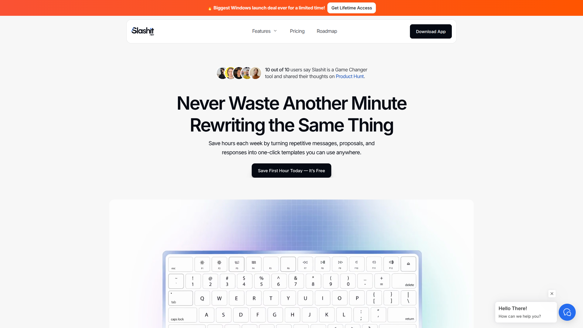 Slashit App screenshot