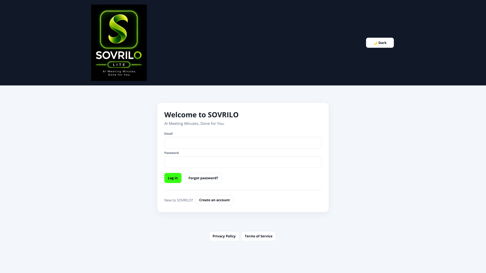 SOVRILO logo