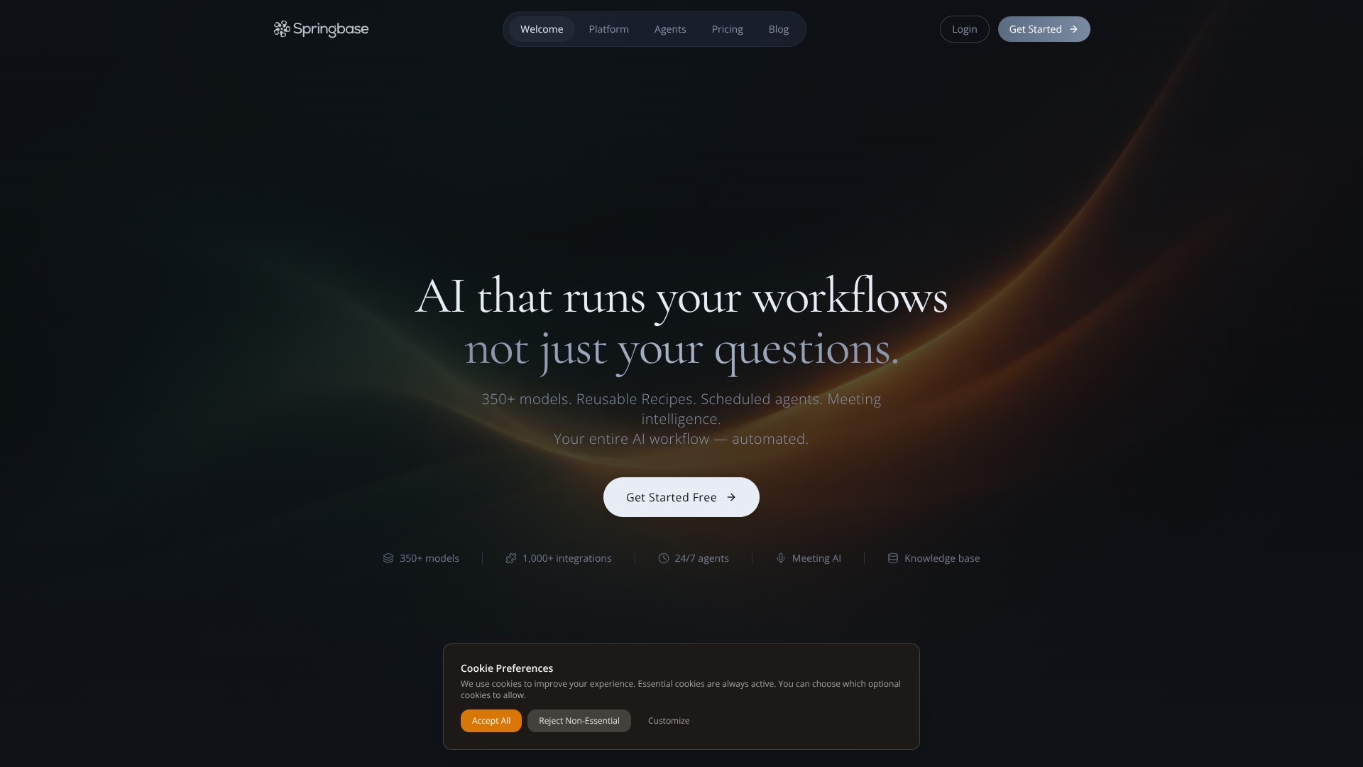 Springhub screenshot