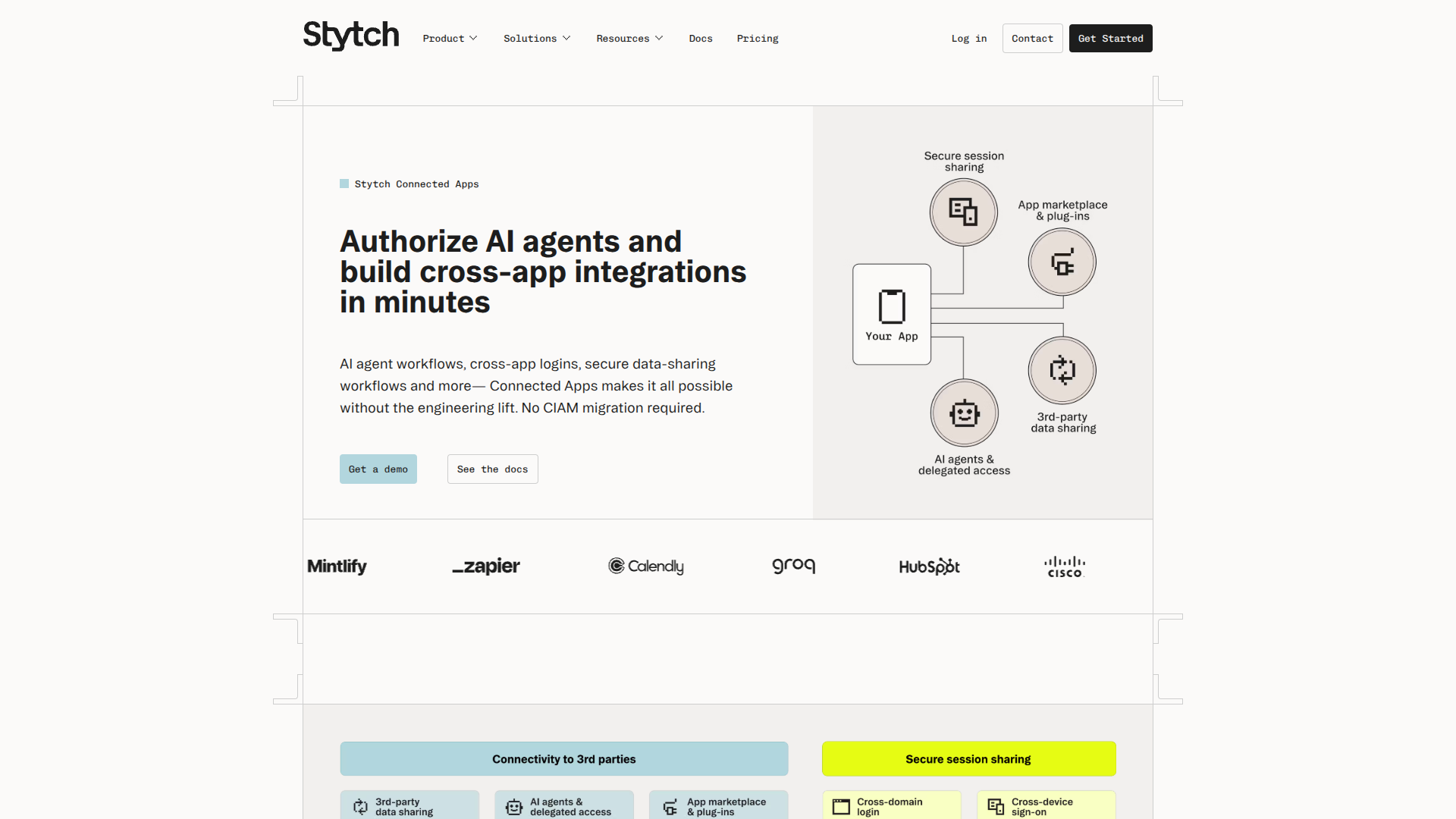 Stytch Connected Apps screenshot