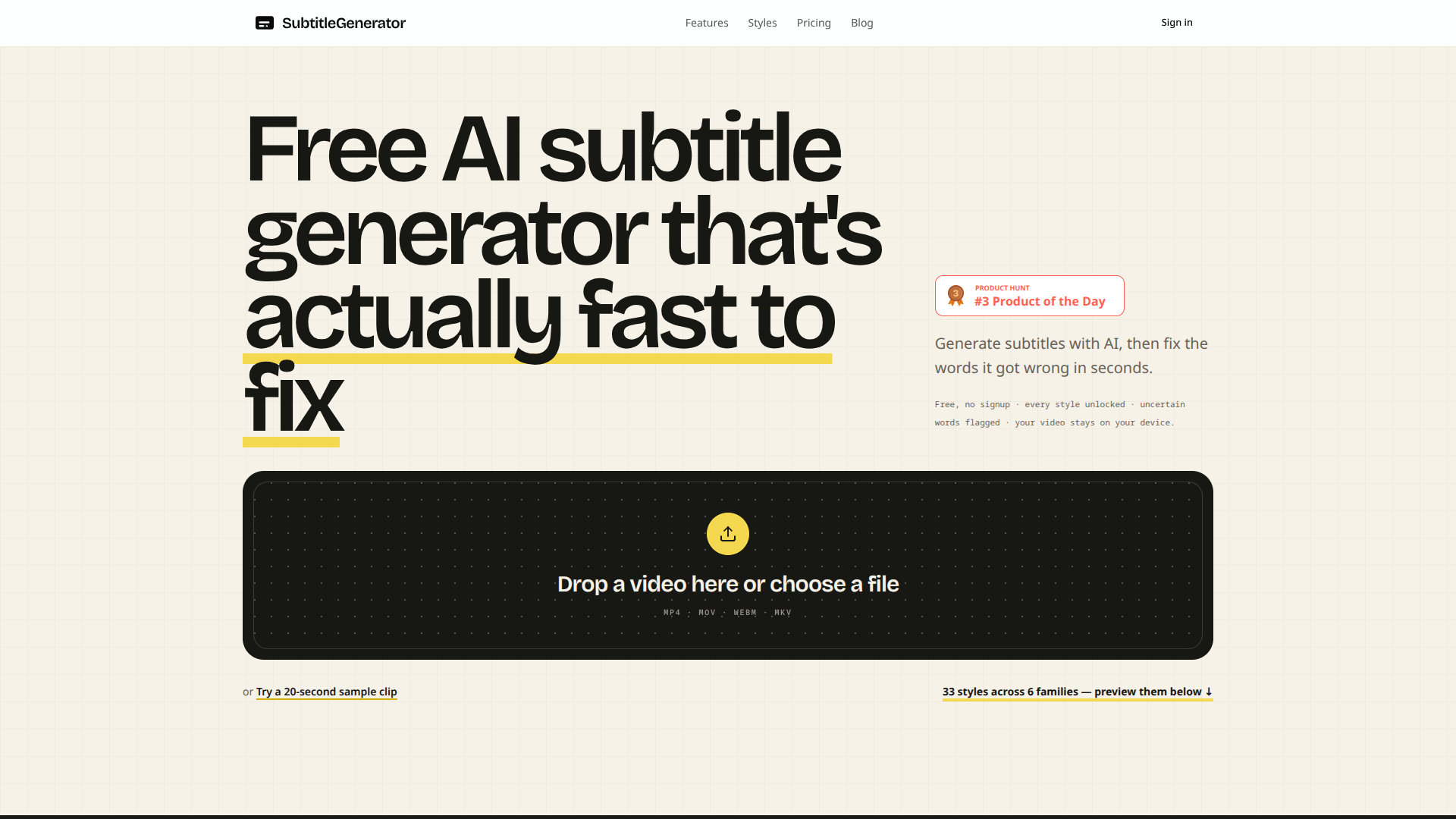 SubtitleGenerator logo