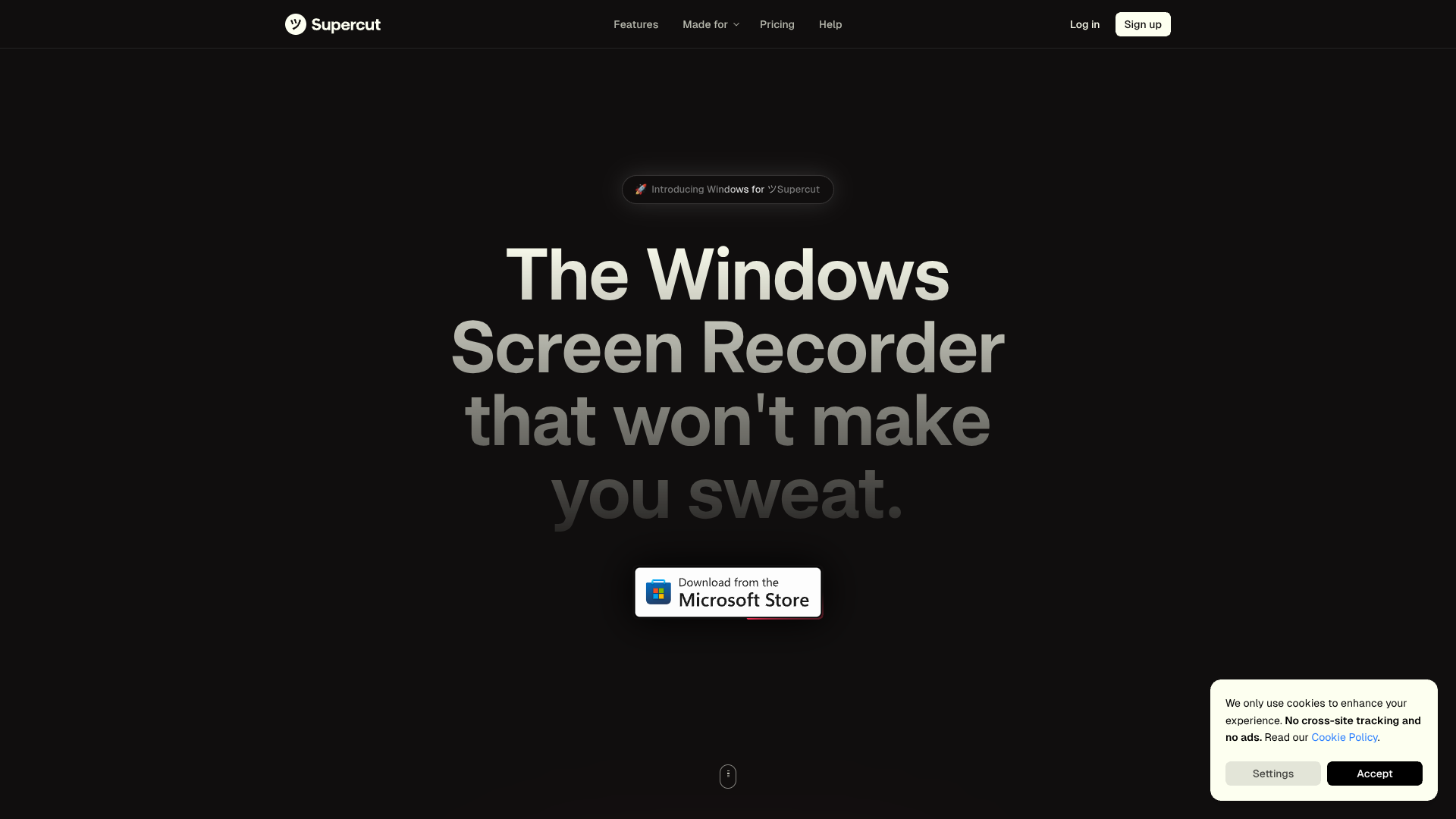 ツSupercut for Windows logo