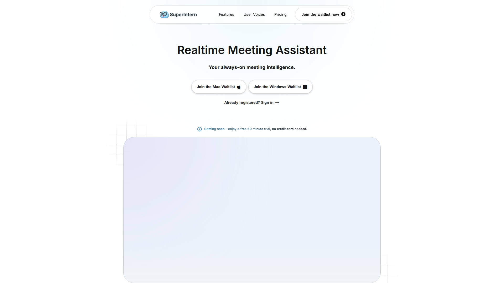 SuperIntern v0.3 screenshot