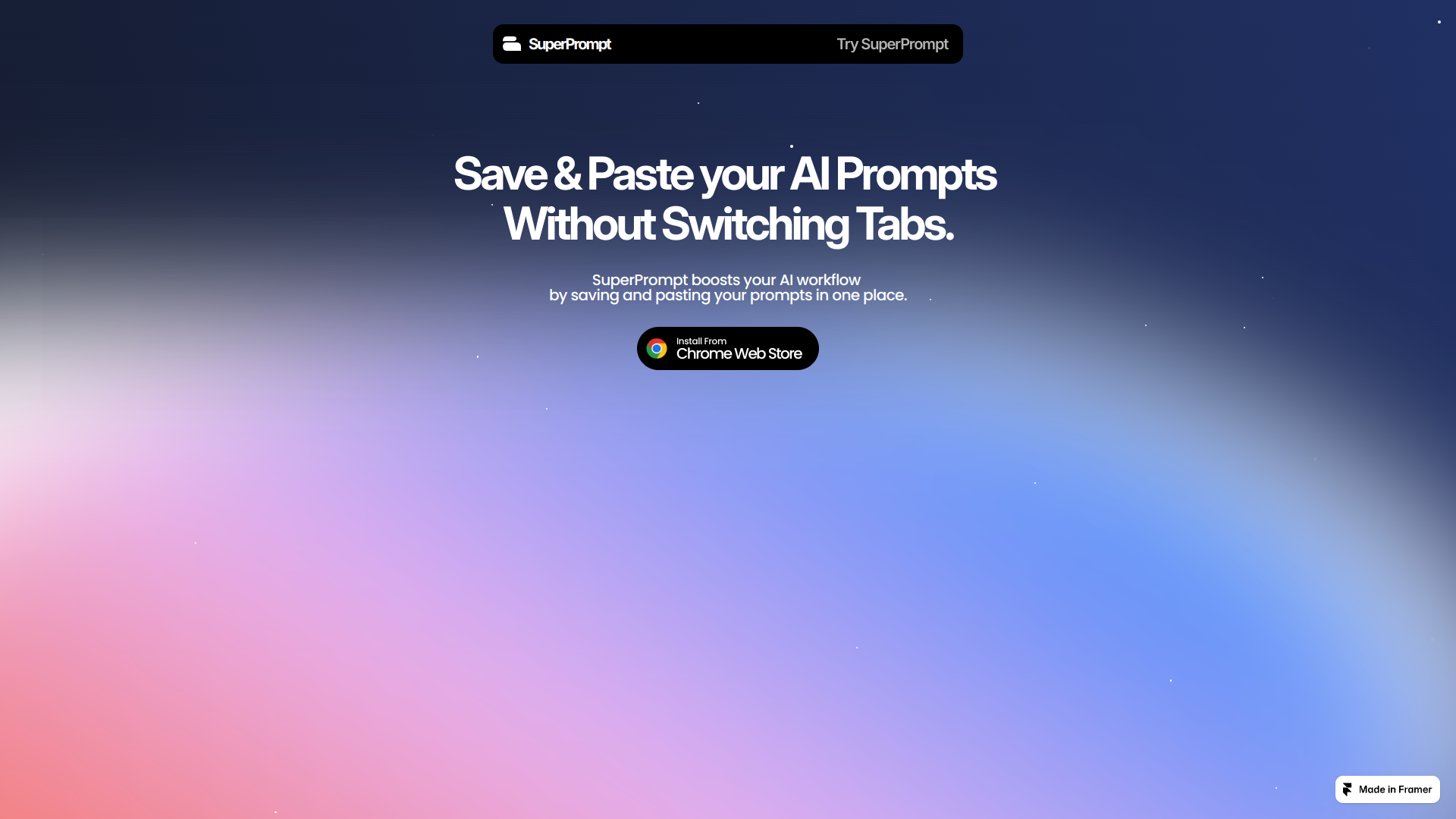 SuperPrompt 2.0 screenshot
