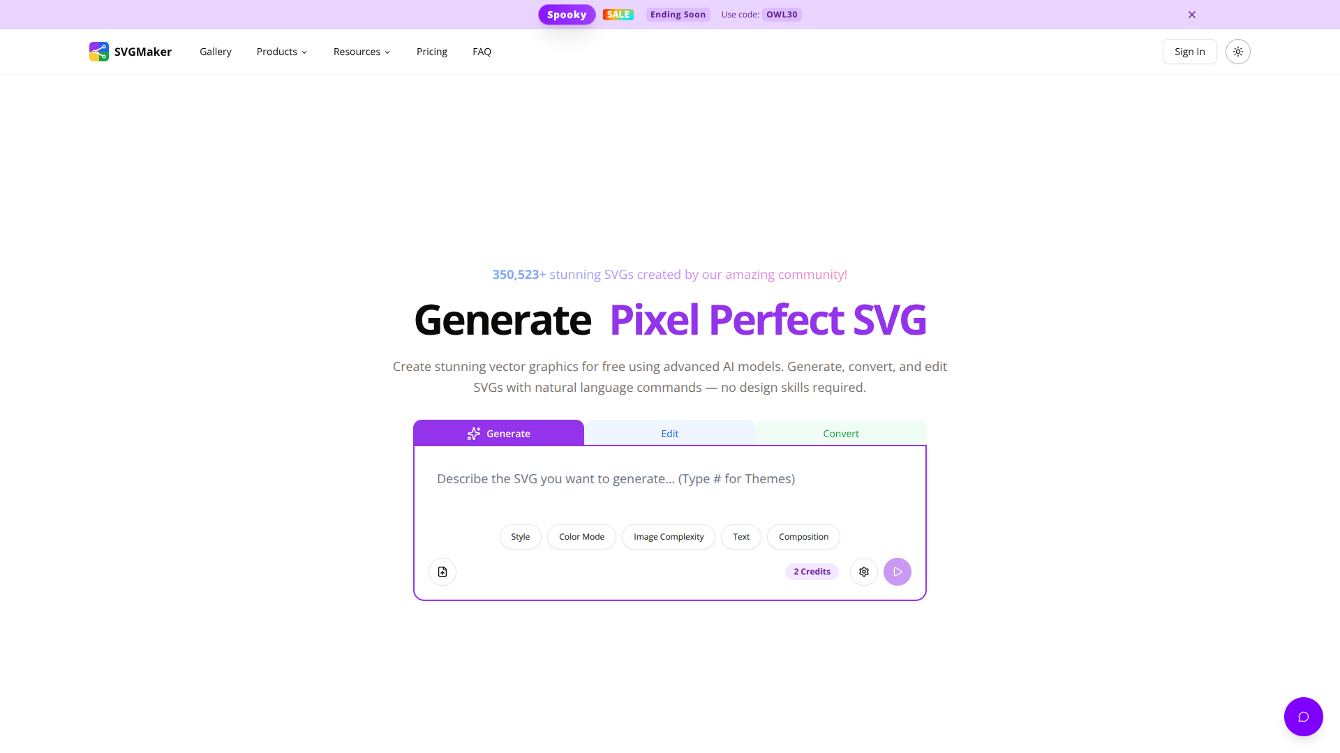 SVGMaker screenshot