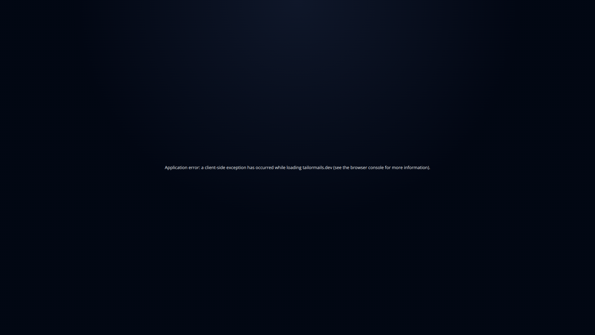 TailorMails screenshot