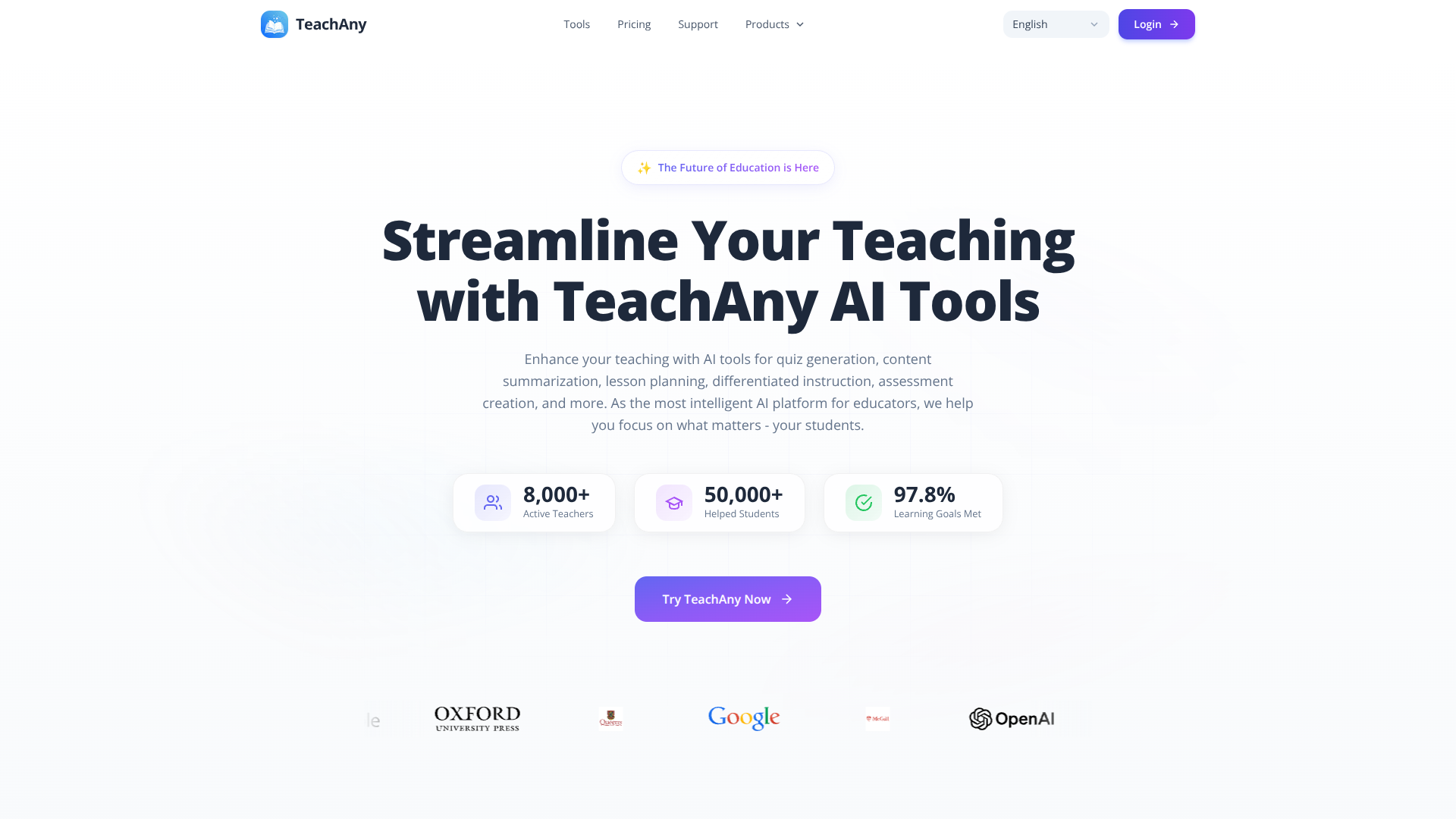 TeachAny logo