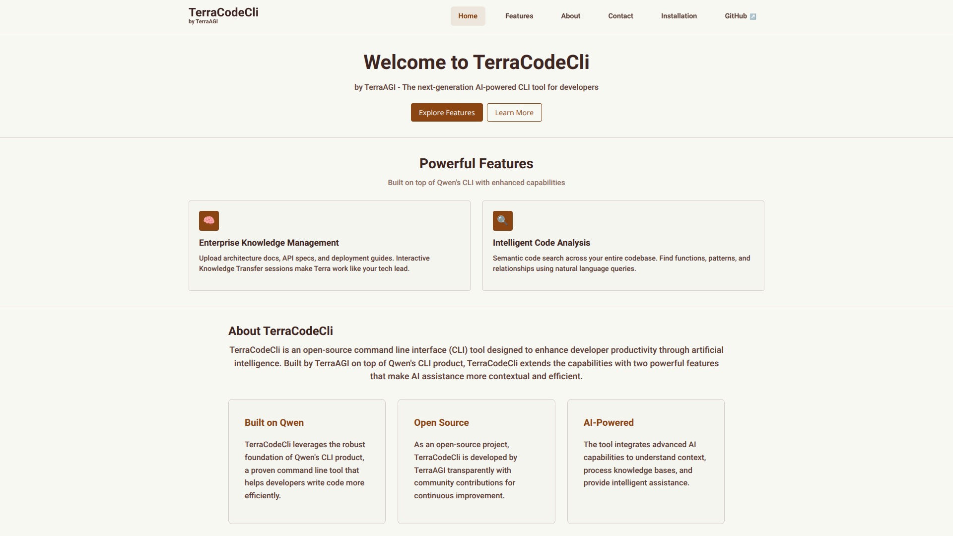 TerraCode CLI logo