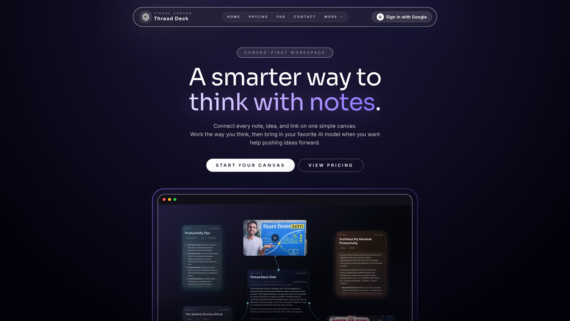 Thread Deck screenshot