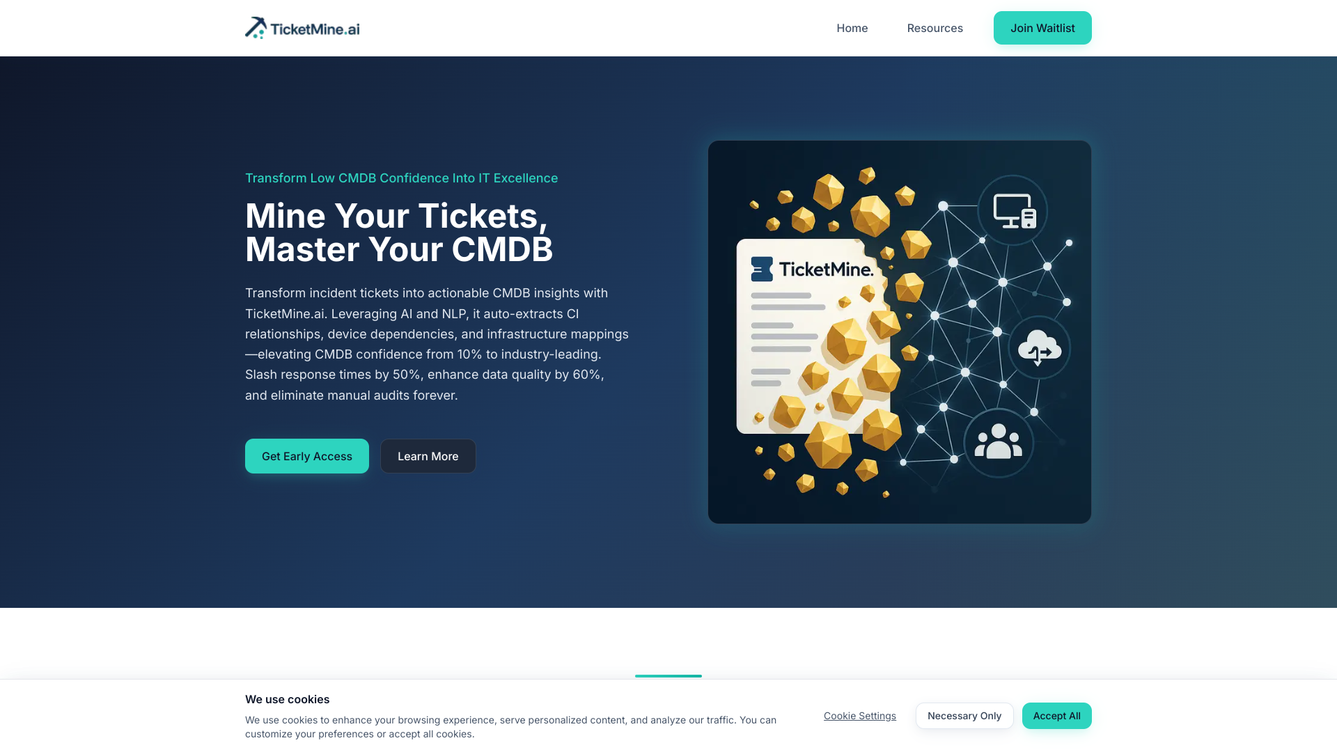 TicketMine.ai screenshot
