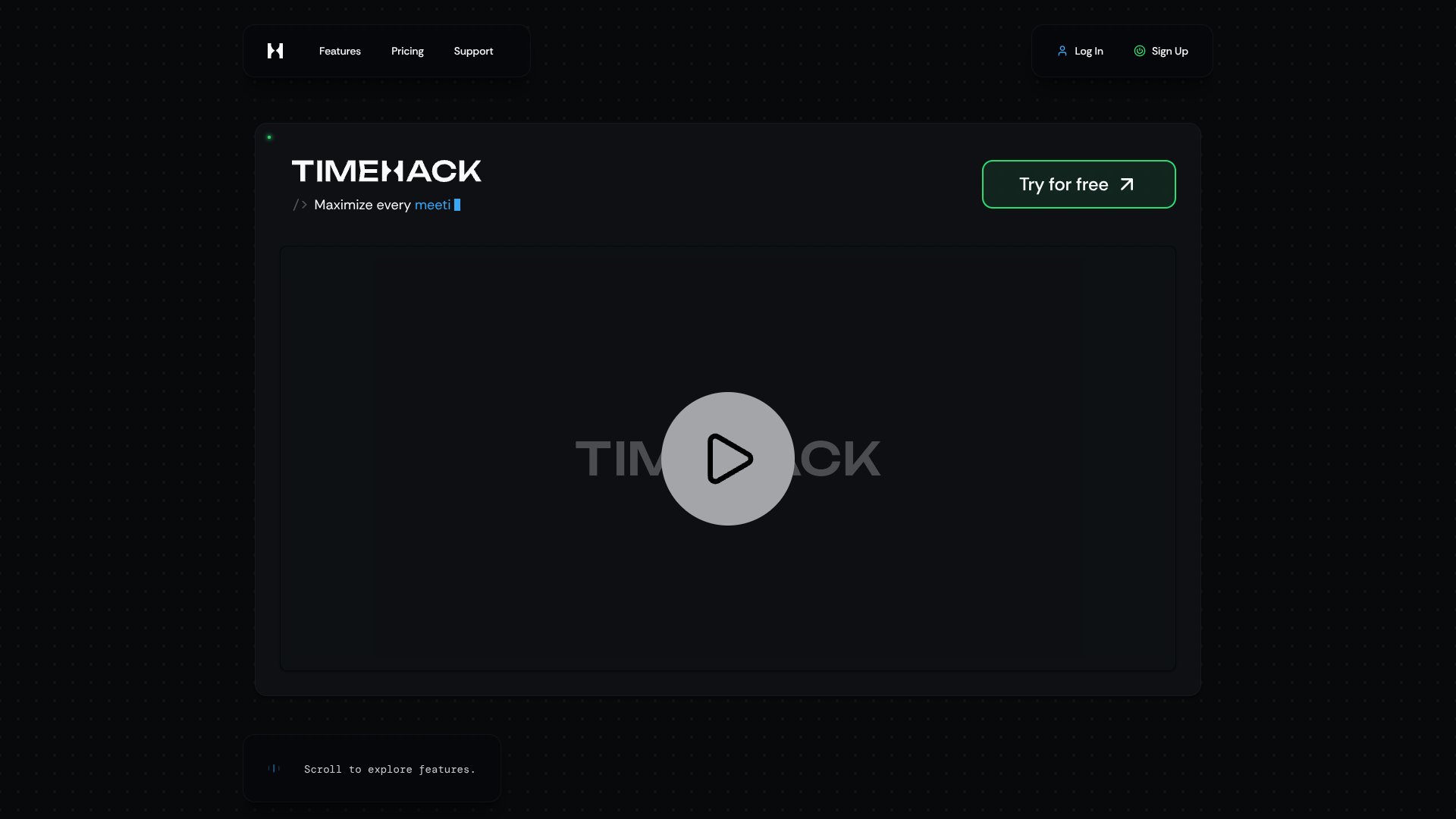 TIMEHACK logo