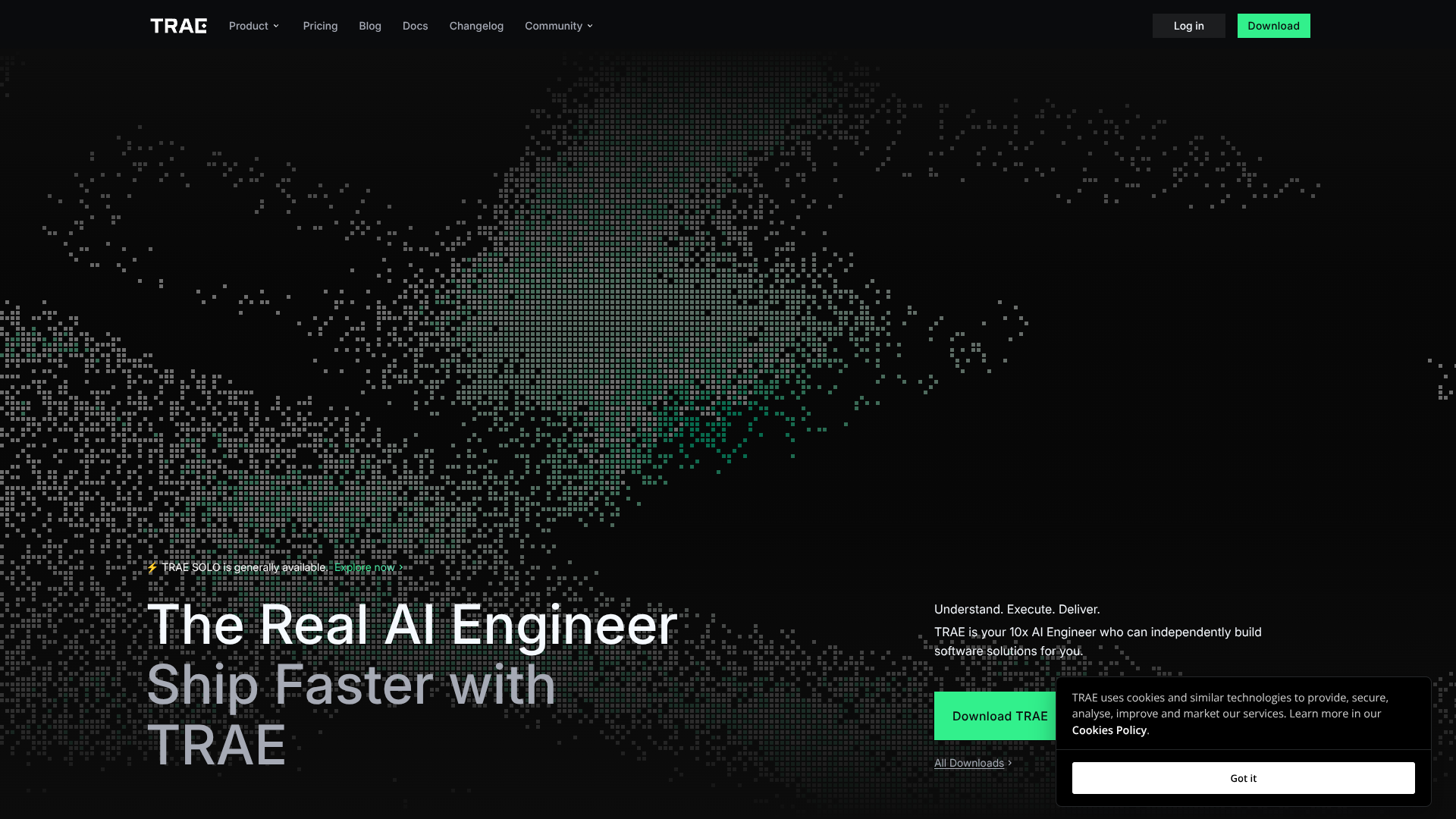 TRAE SOLO screenshot