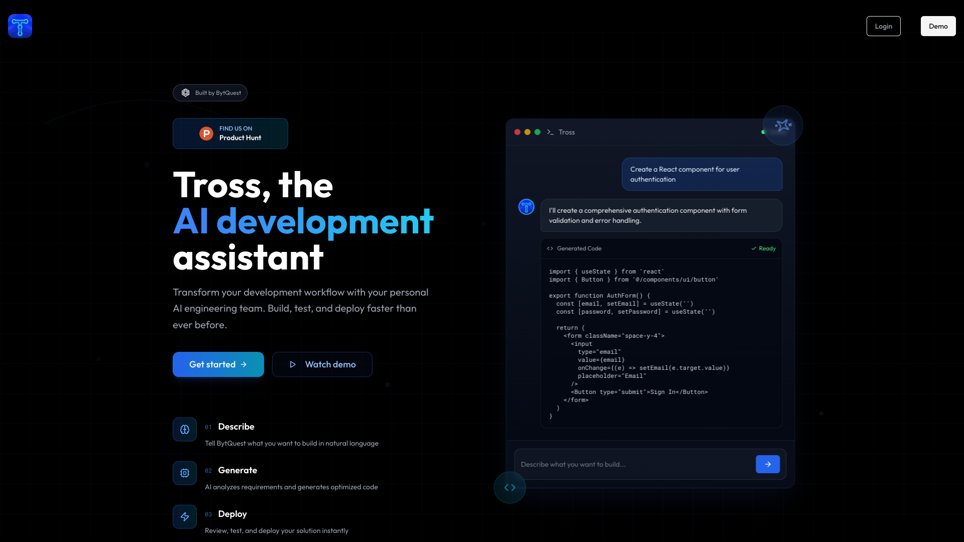 Tross: Beta Access logo